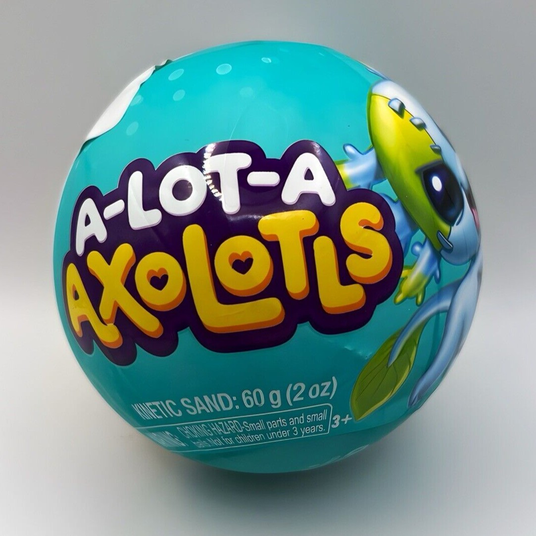 5 Surprise a-Lot-a Axolotls by Zuru, Unbox and Reveal Surprise Themed Axolotls w