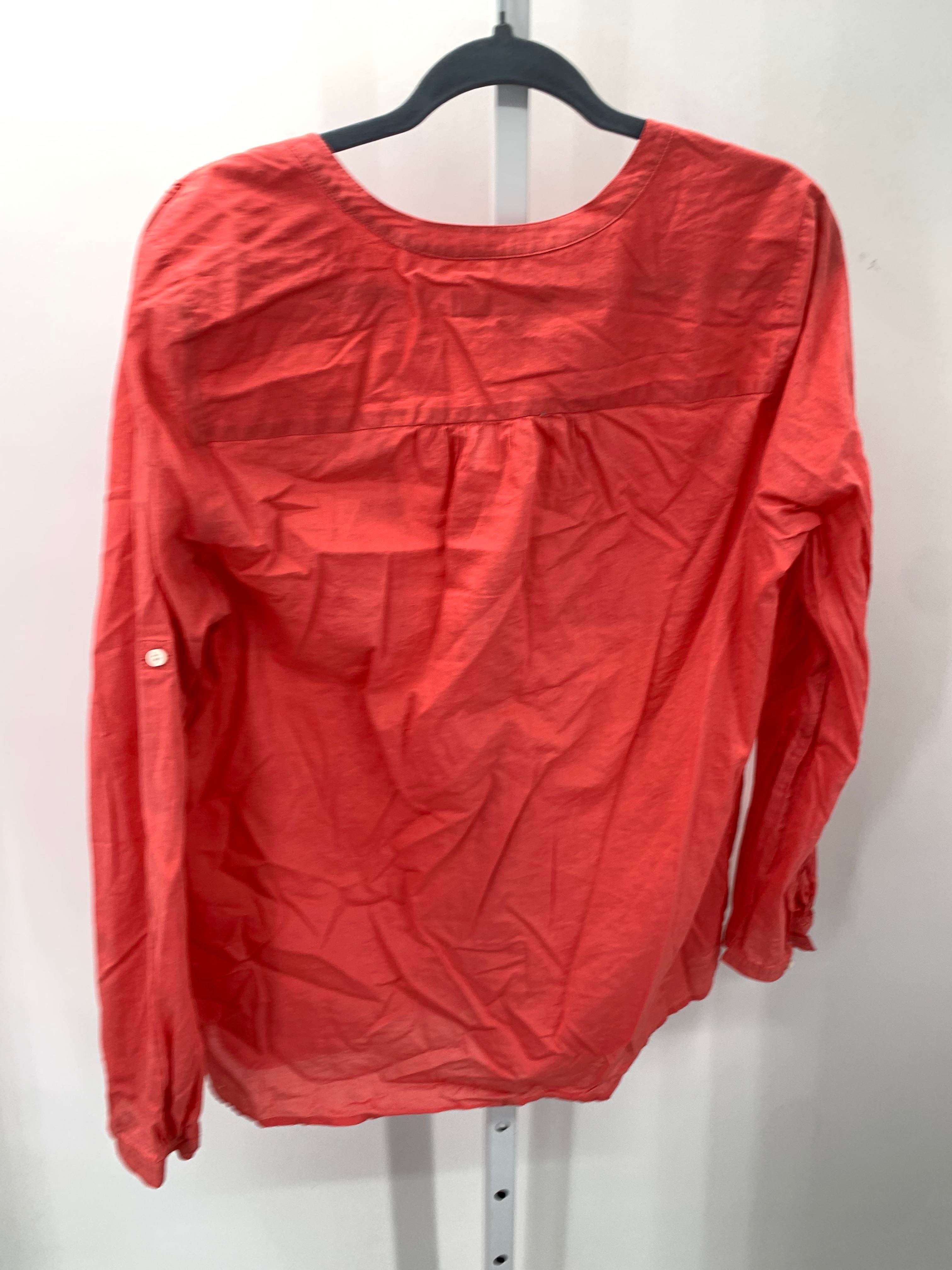 Loft Size Large Misses Long Sleeve Shirt