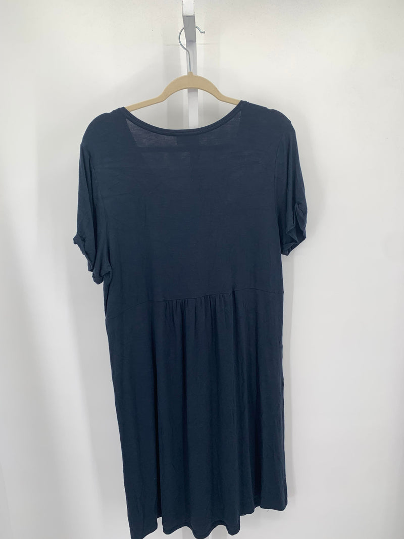 J-Jill Size Large Misses Short Sleeve Dress