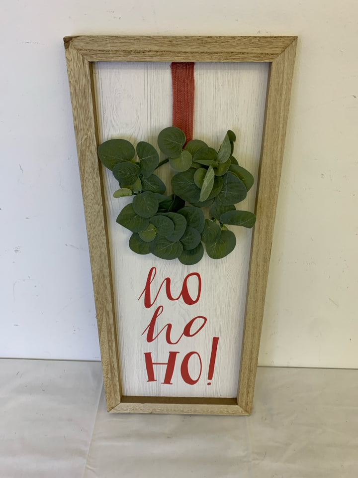 HO HO HO WALL HANGING.