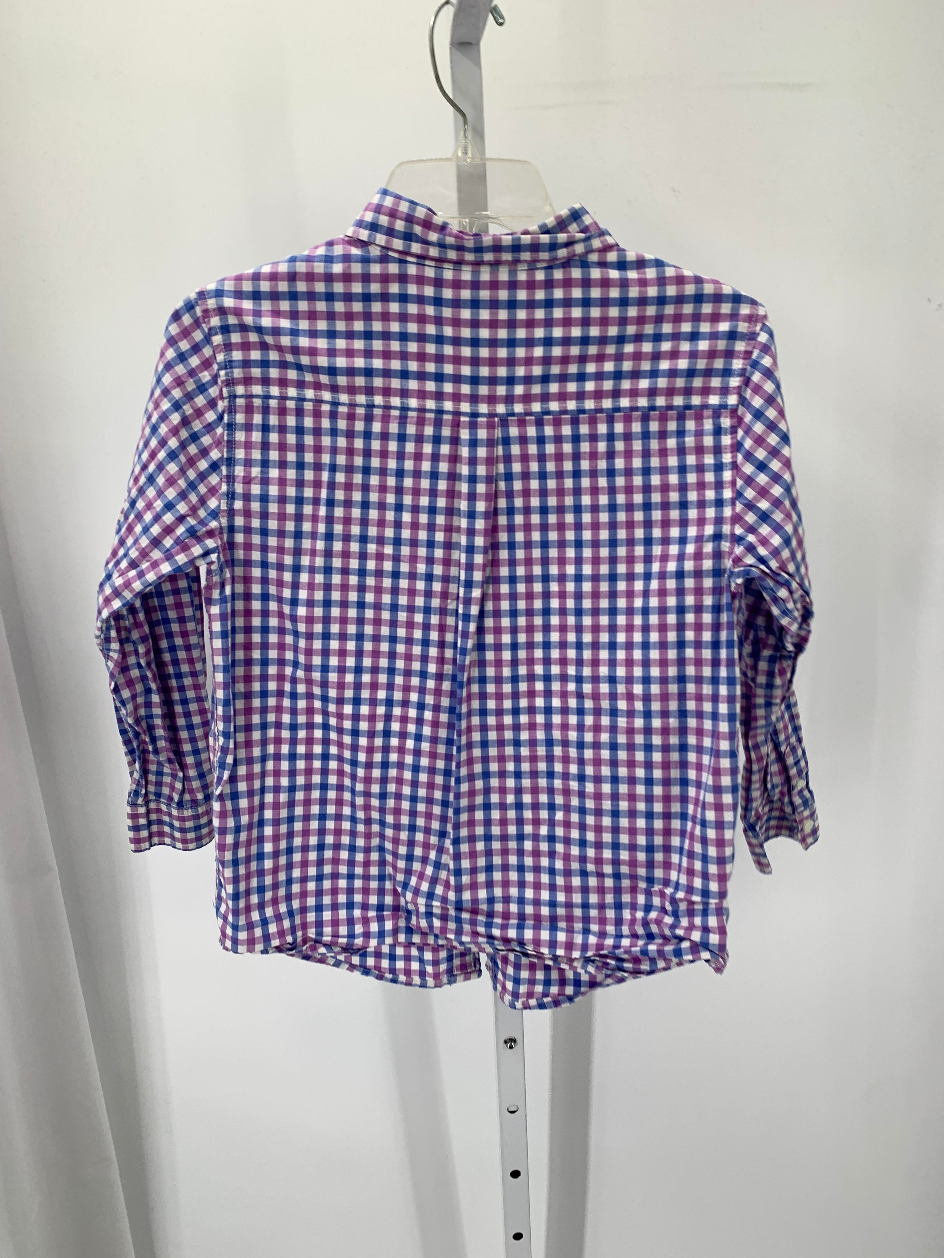 BLUE WHITE PLAID