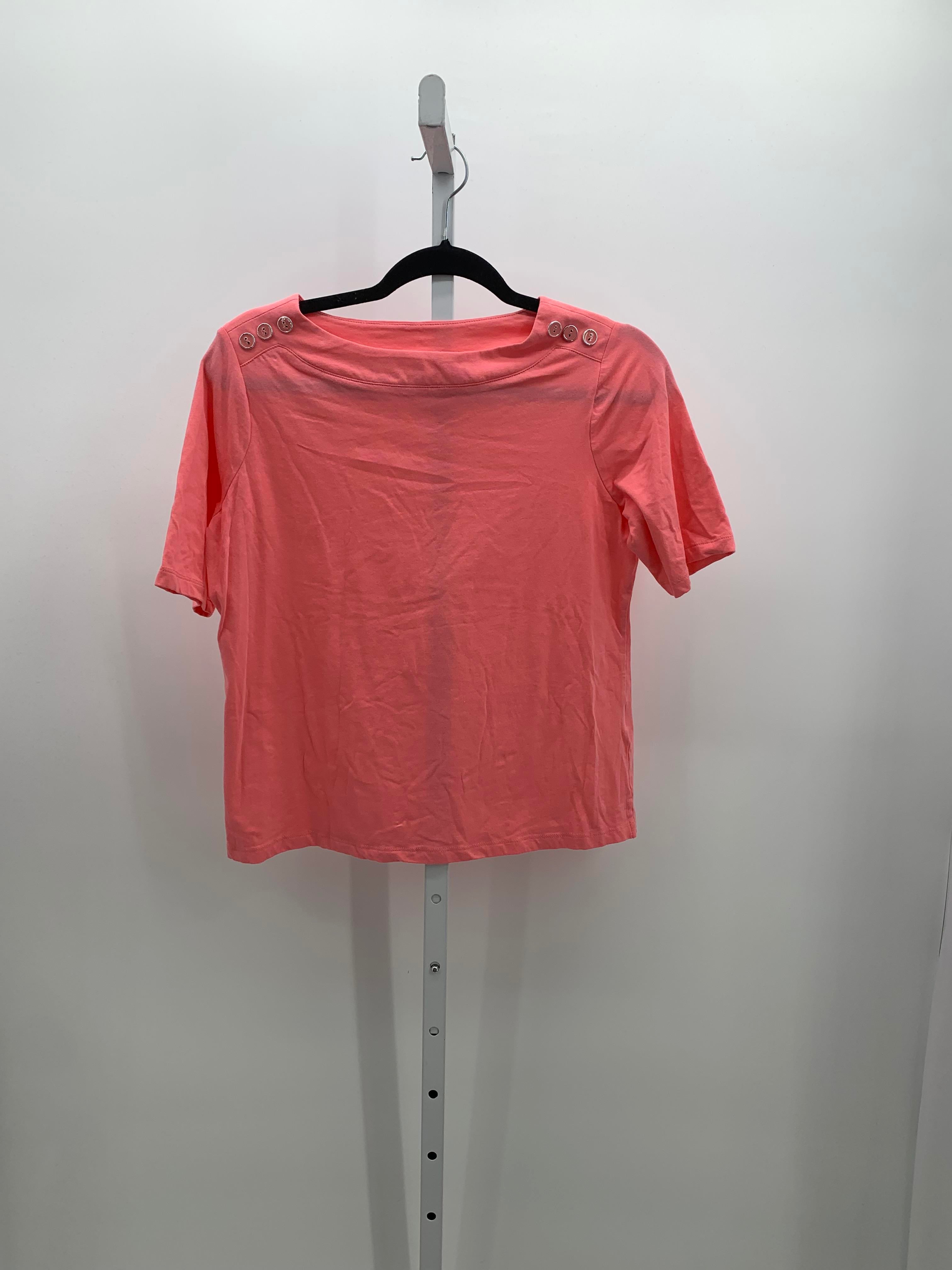 Appleseeds Size Small Petite Petite Short Sleeve Shirt