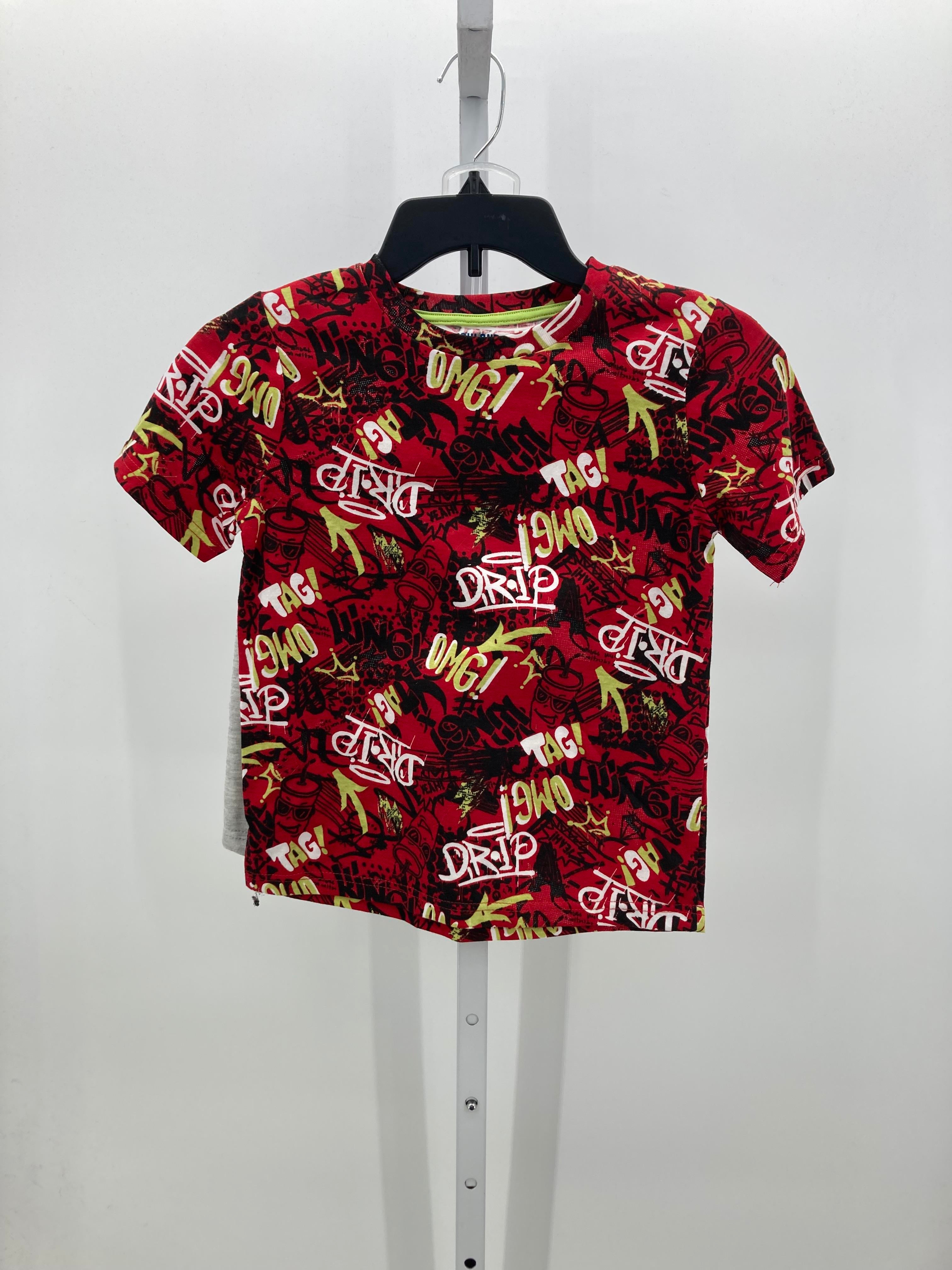 NWOT GRAFFITI SHIRT AND SHORTS