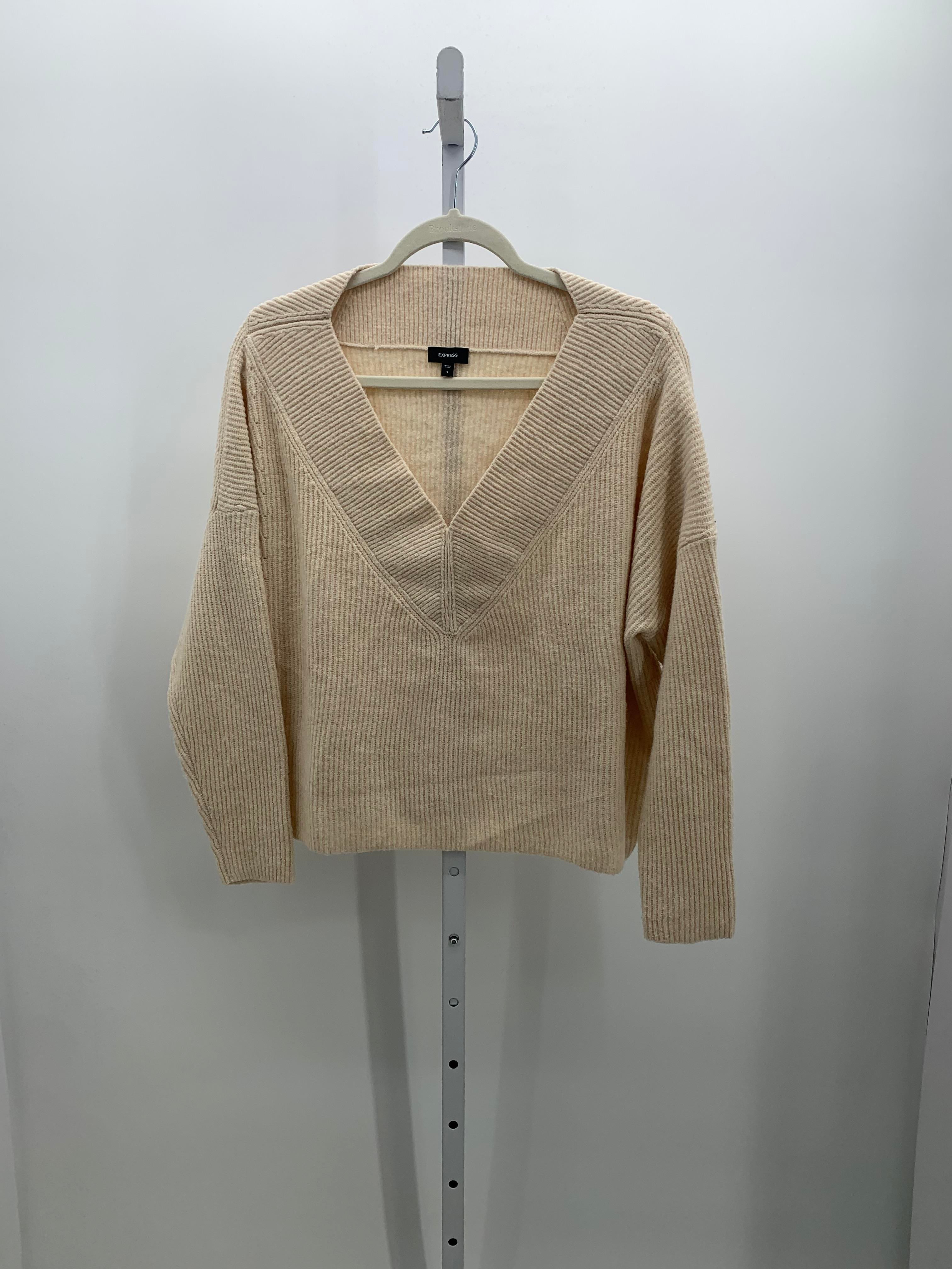 Express Size Small Misses Long Slv Sweater