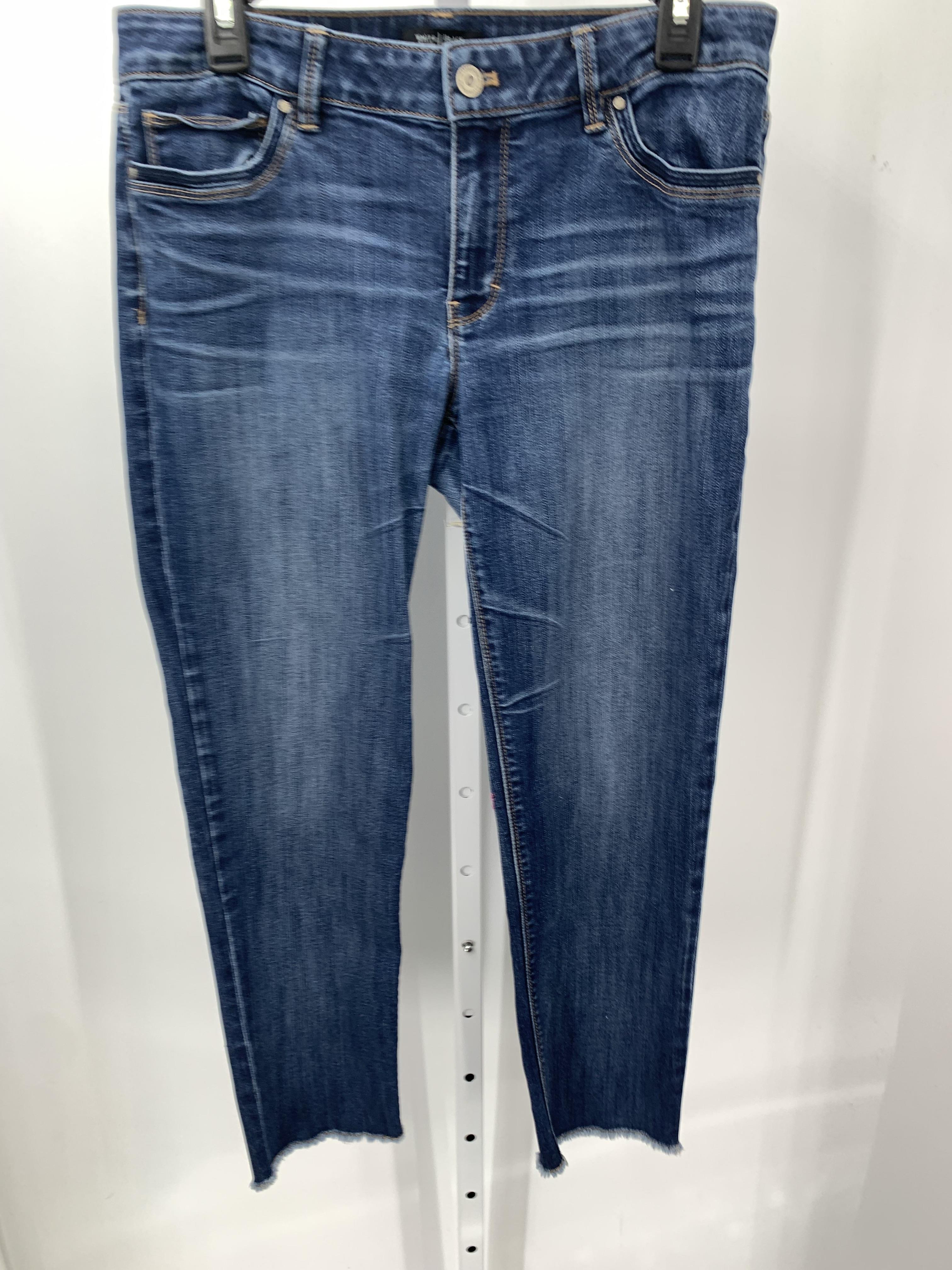 White House Black Size 10 Misses Cropped Jeans