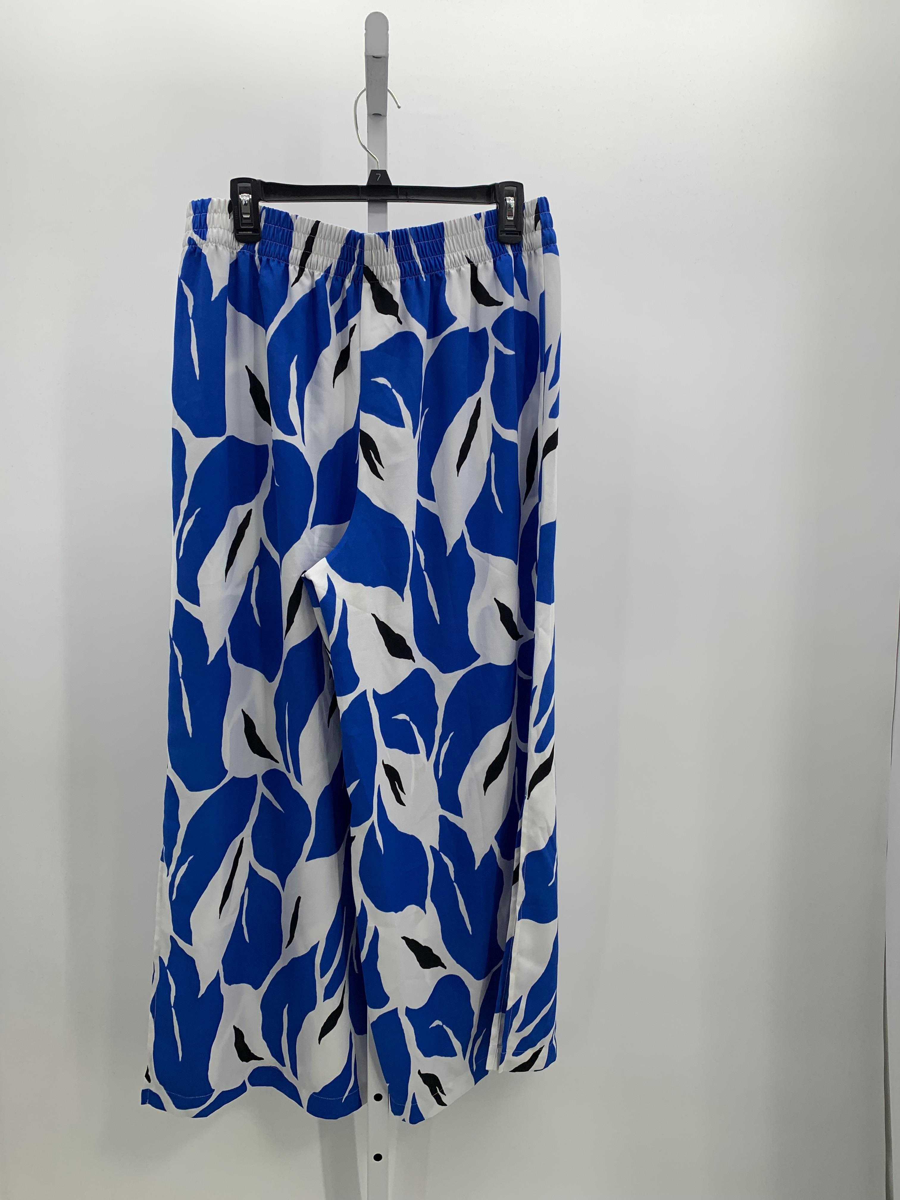 Nine West Size Large Misses Cropped Pants