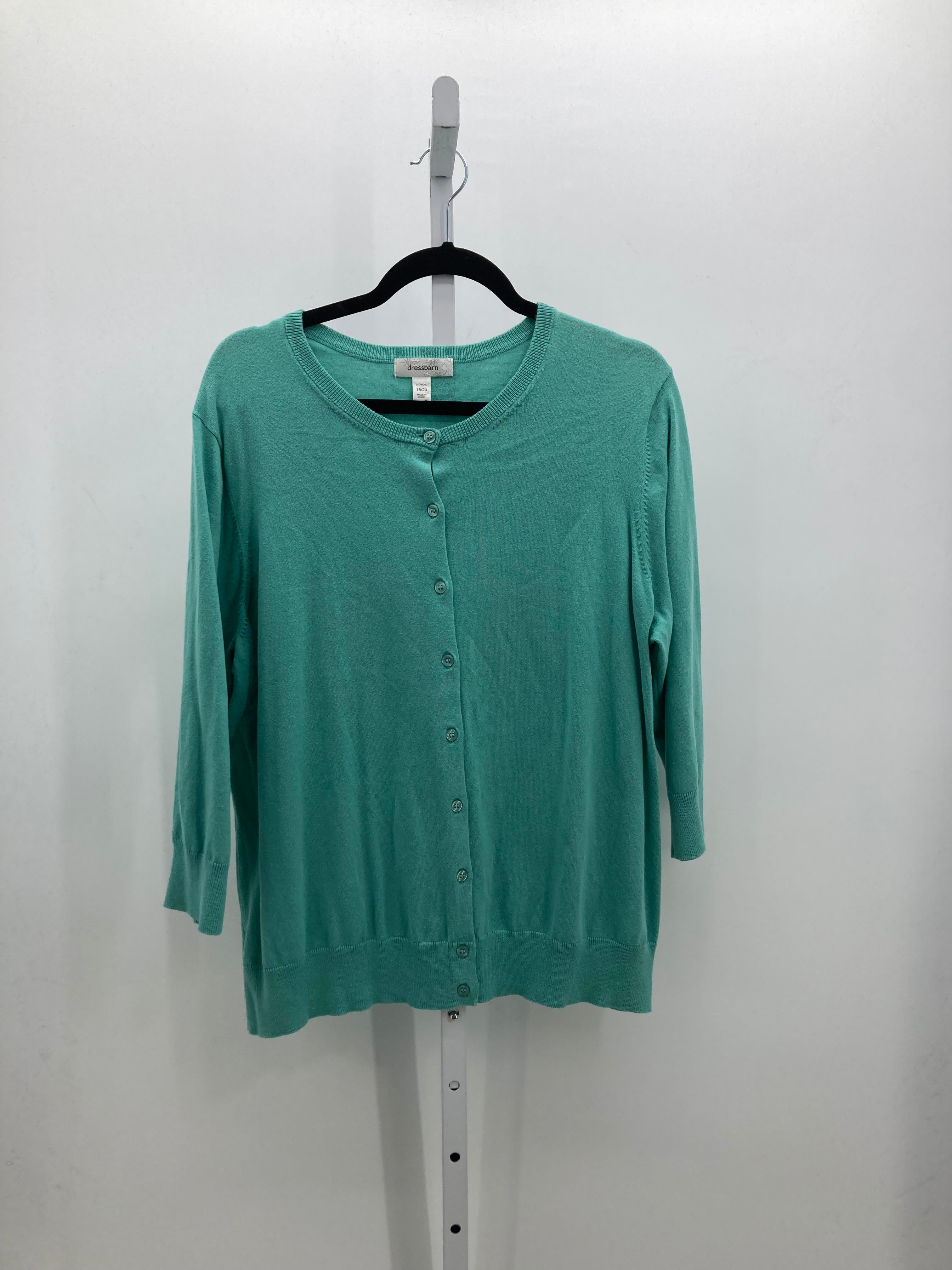 Dress Barn Size 18/20 W Womens Long Slv Sweater