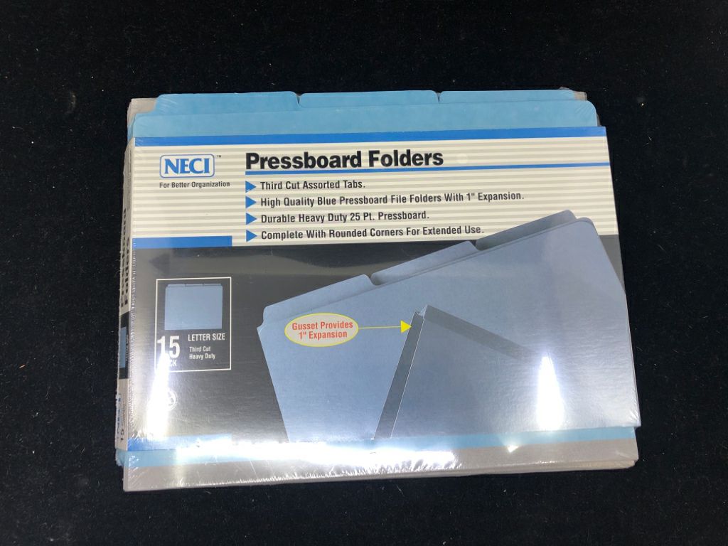 NIP PRESSBOARD FOLDER.