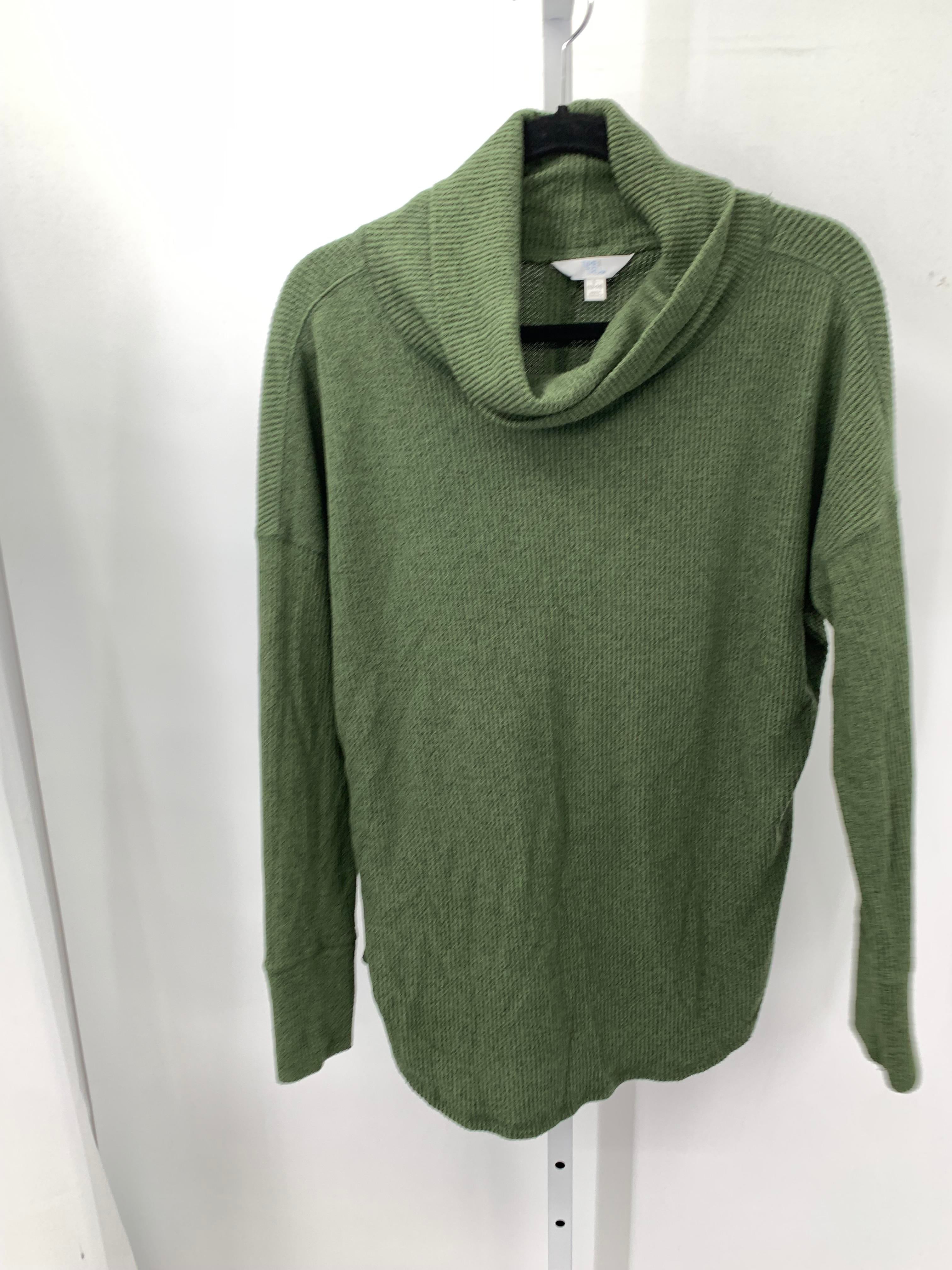 Time and Tru Size Large Misses Long Slv Sweater