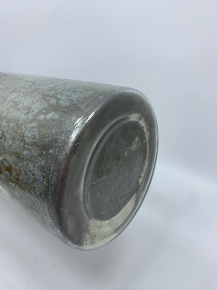 MERCURY GLASS STYLE MERLOT BOTTLE.