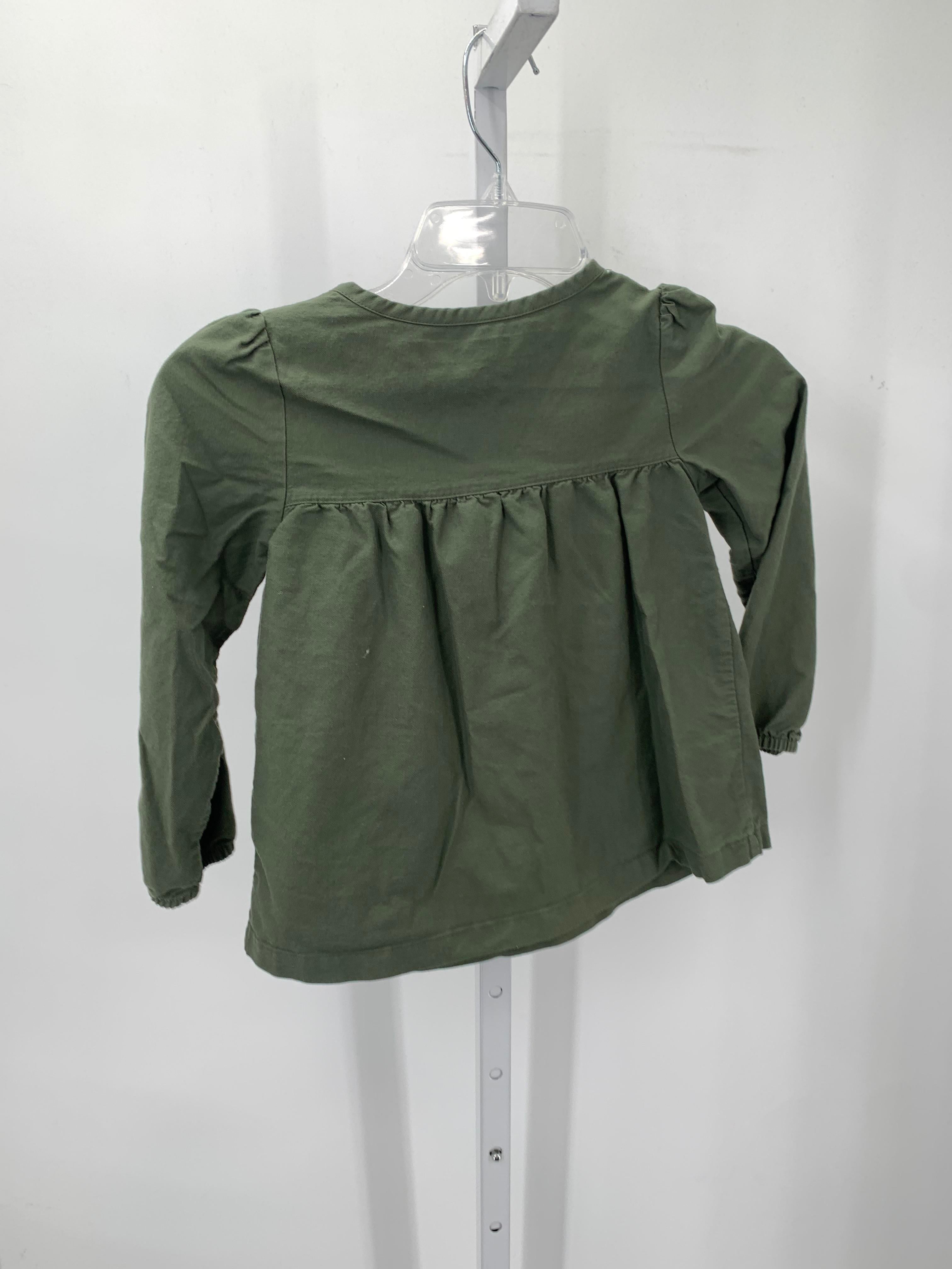 Simple Joys Size 5T Girls Long Sleeve Shirt