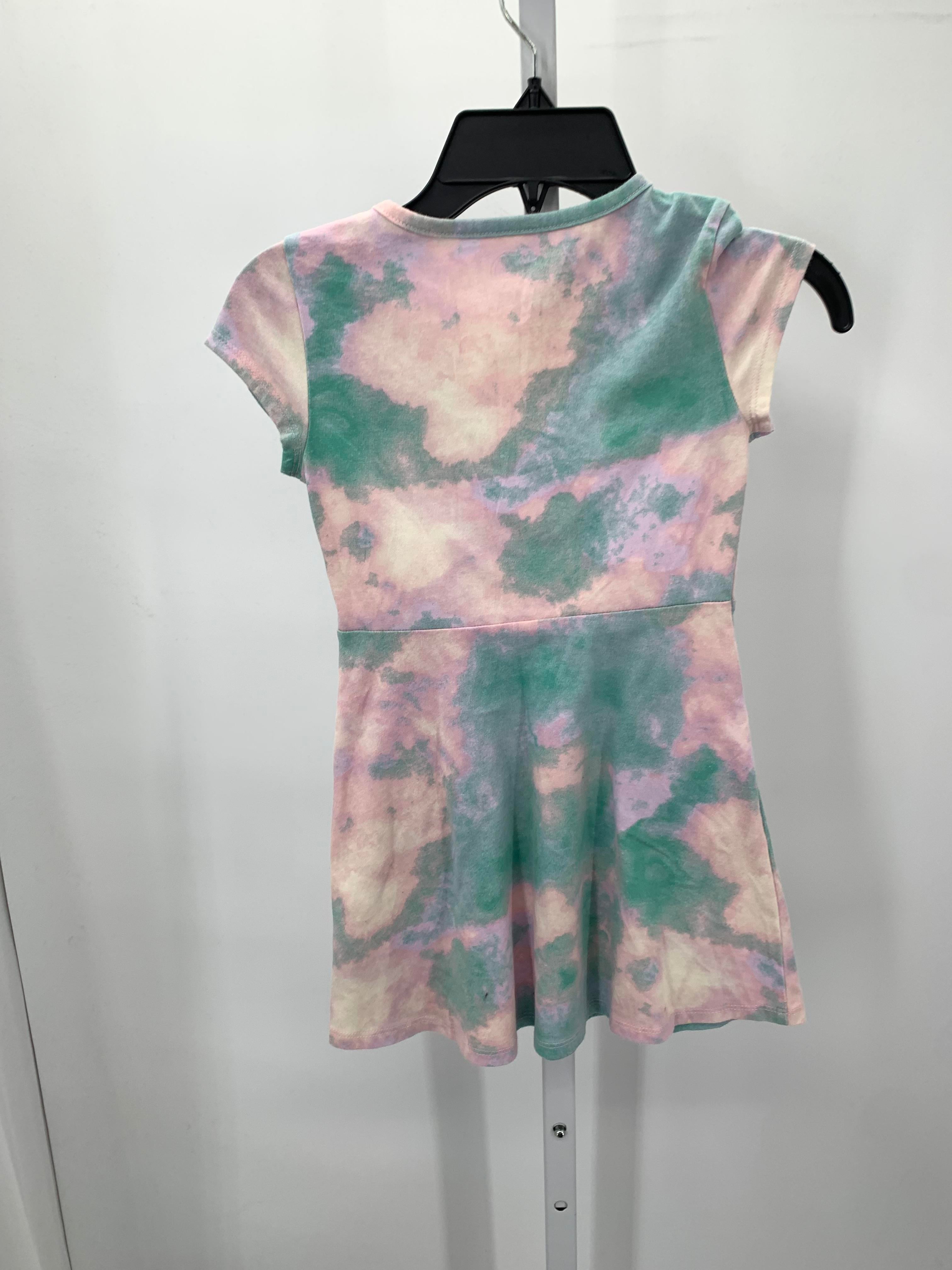 Wonder Nation Size 4-5 Girls Short Sleeve Dress