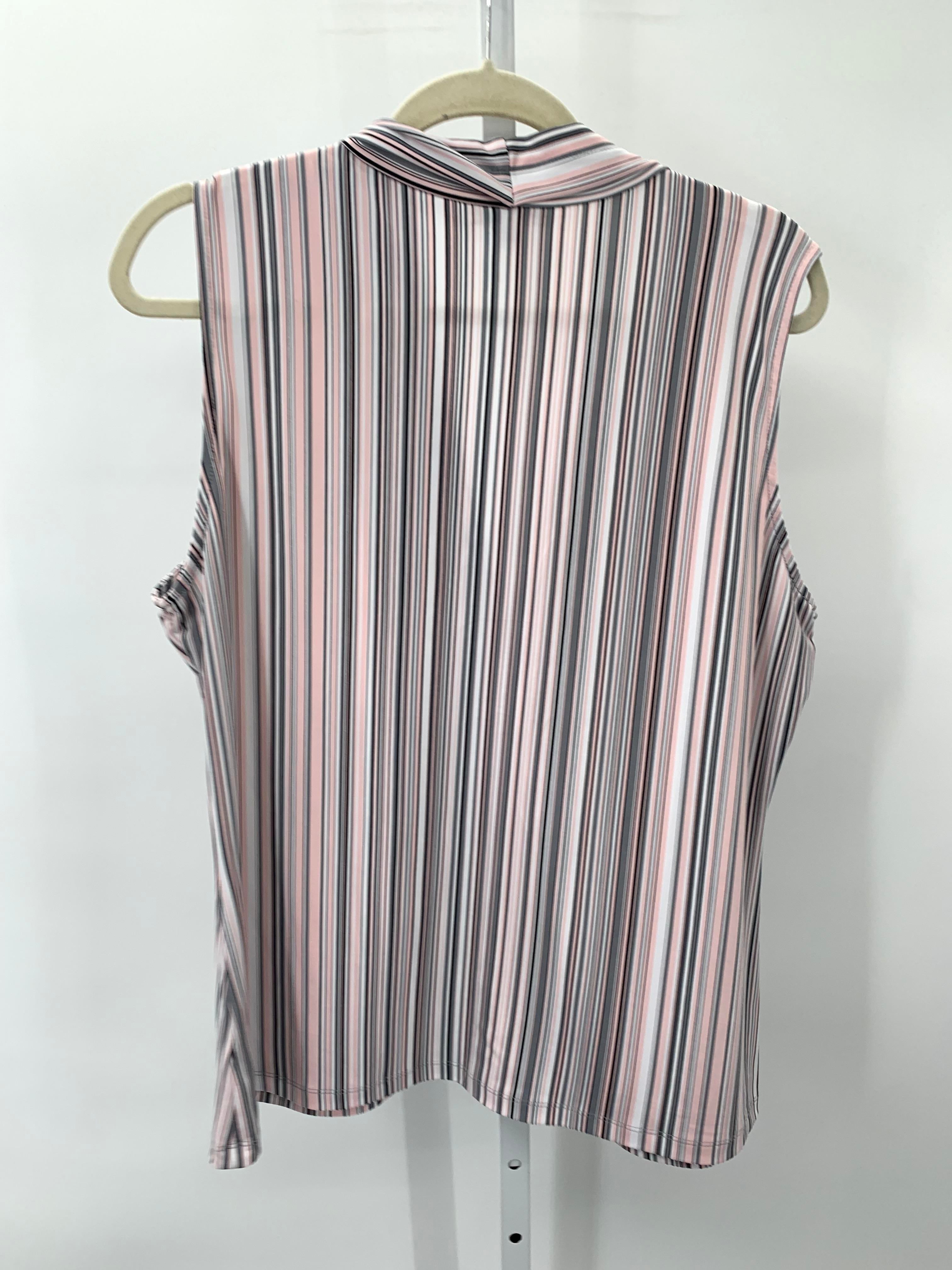 Calvin Klein Size Extra Large Misses Sleeveless Shirt
