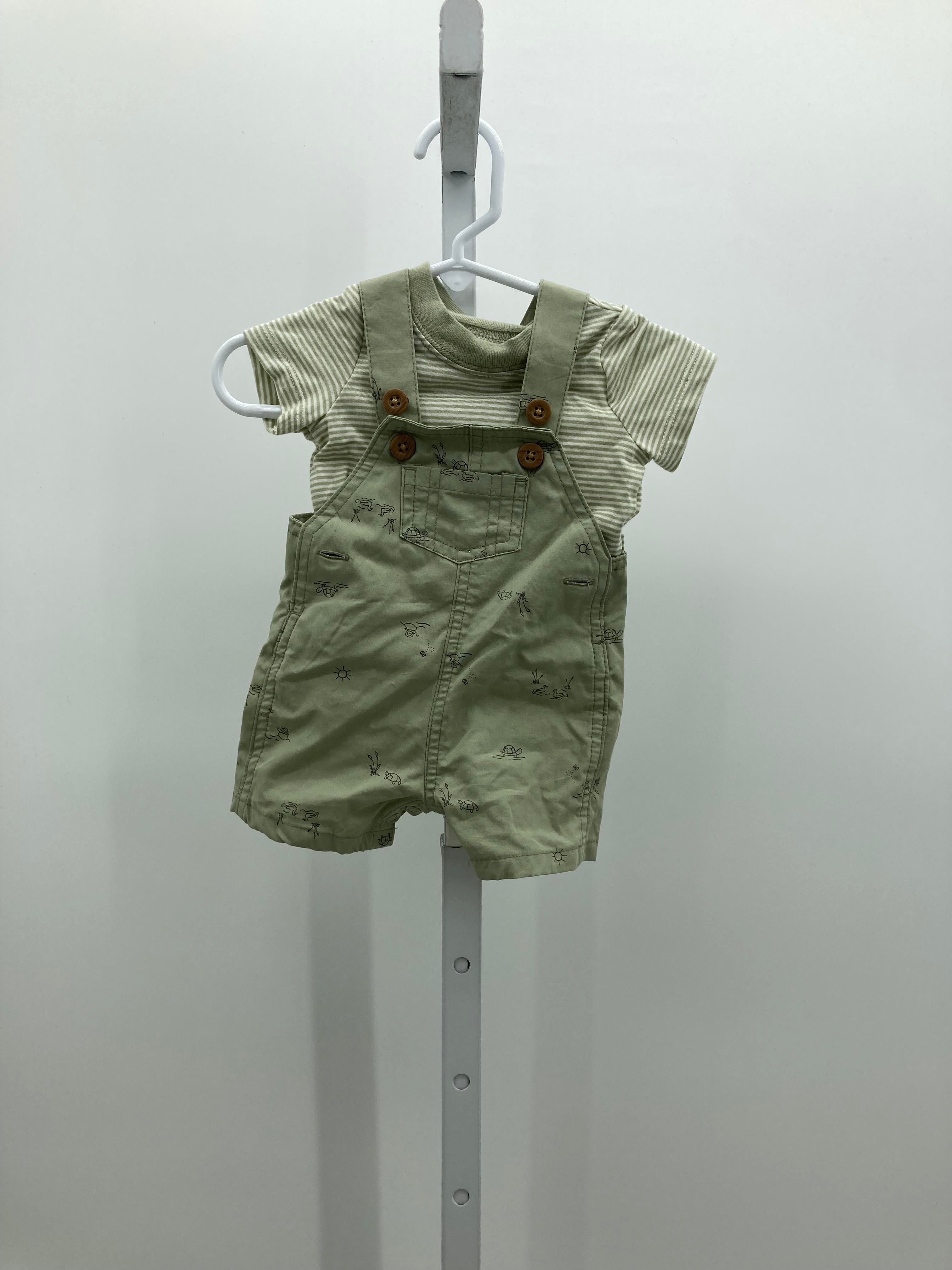 STRIPES SHIRT DUCK POND SHORTALLS