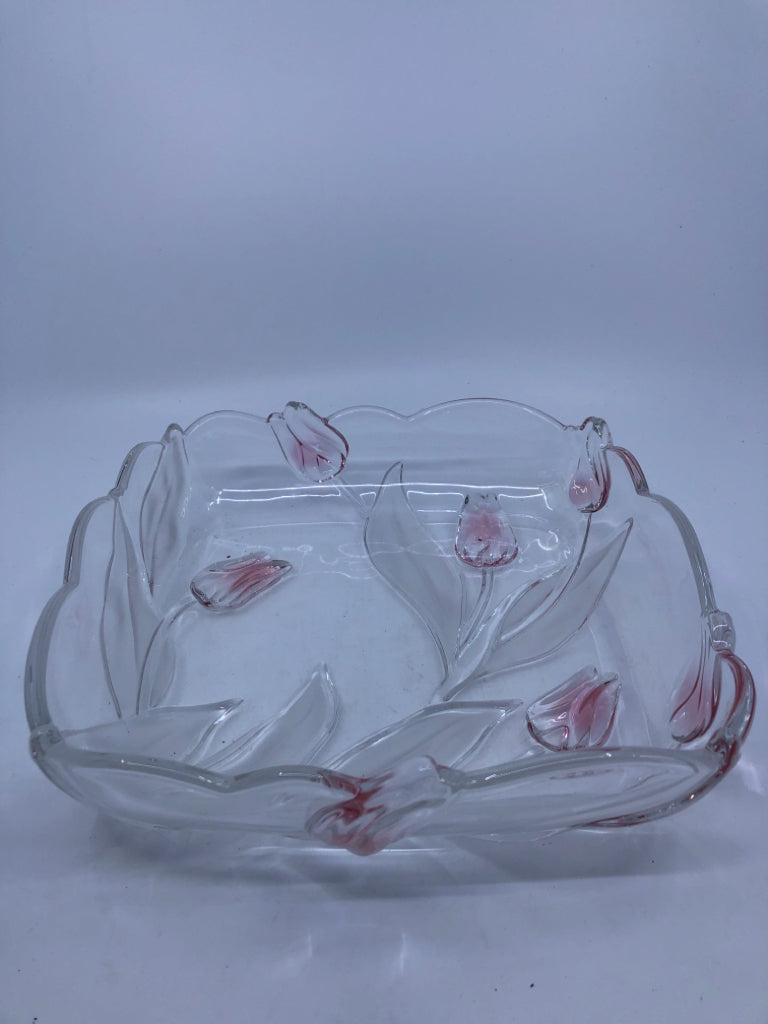 WALTHER-GLASS TULIP GLASS BOWL.