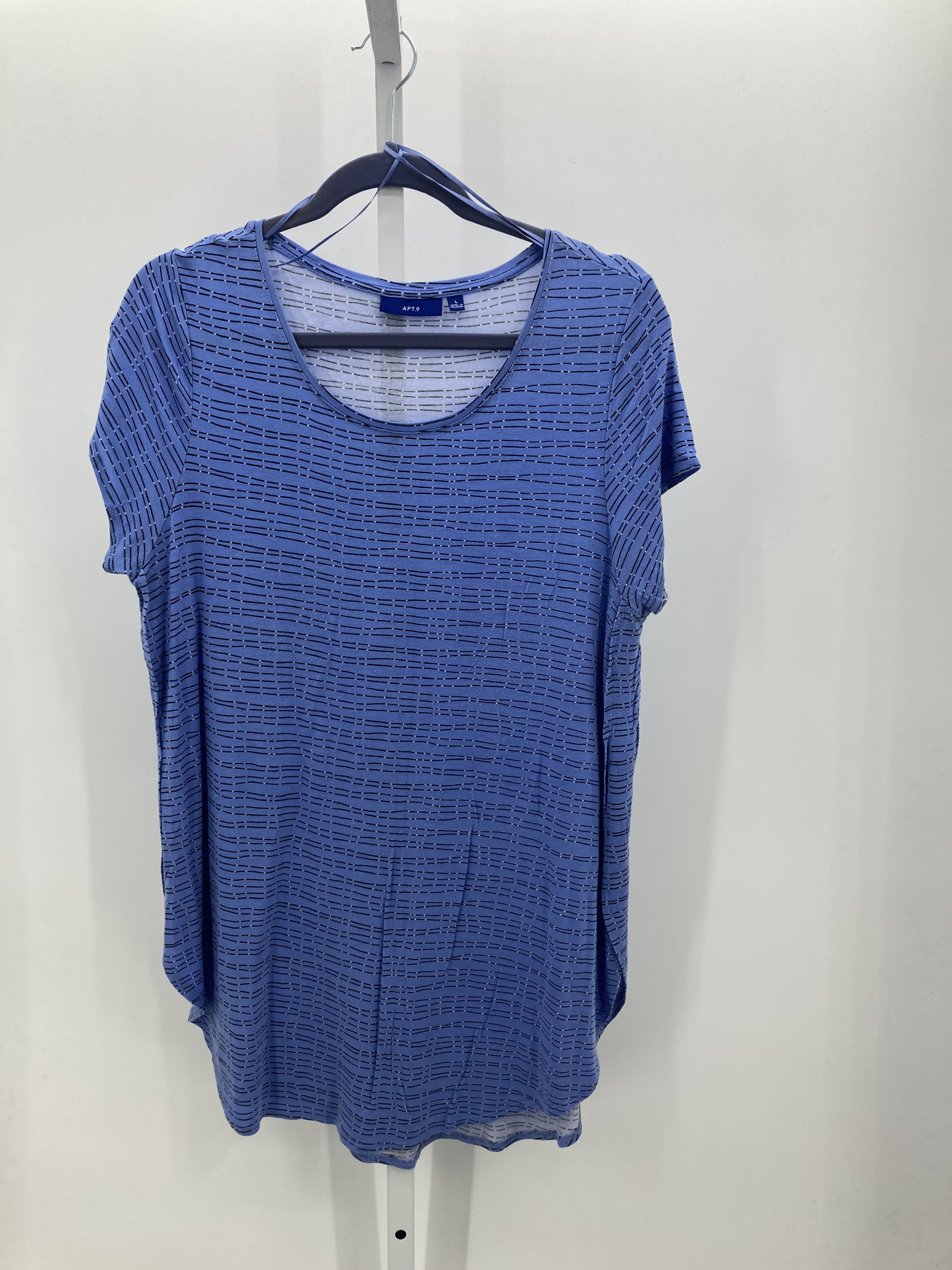 Apt. 9 Size Large Misses Short Sleeve Shirt