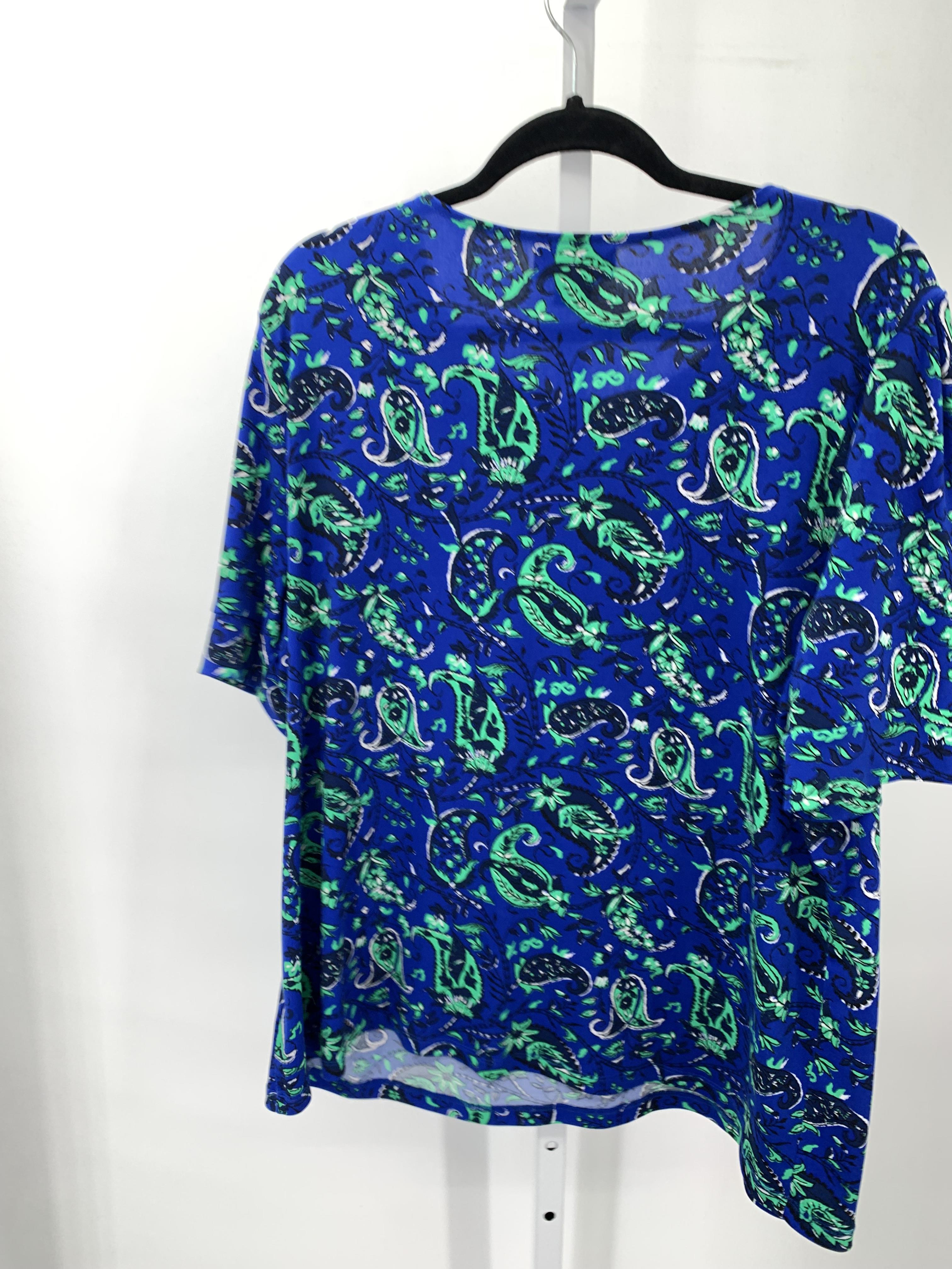 Liz Claiborne Size XXL Misses Short Sleeve Shirt
