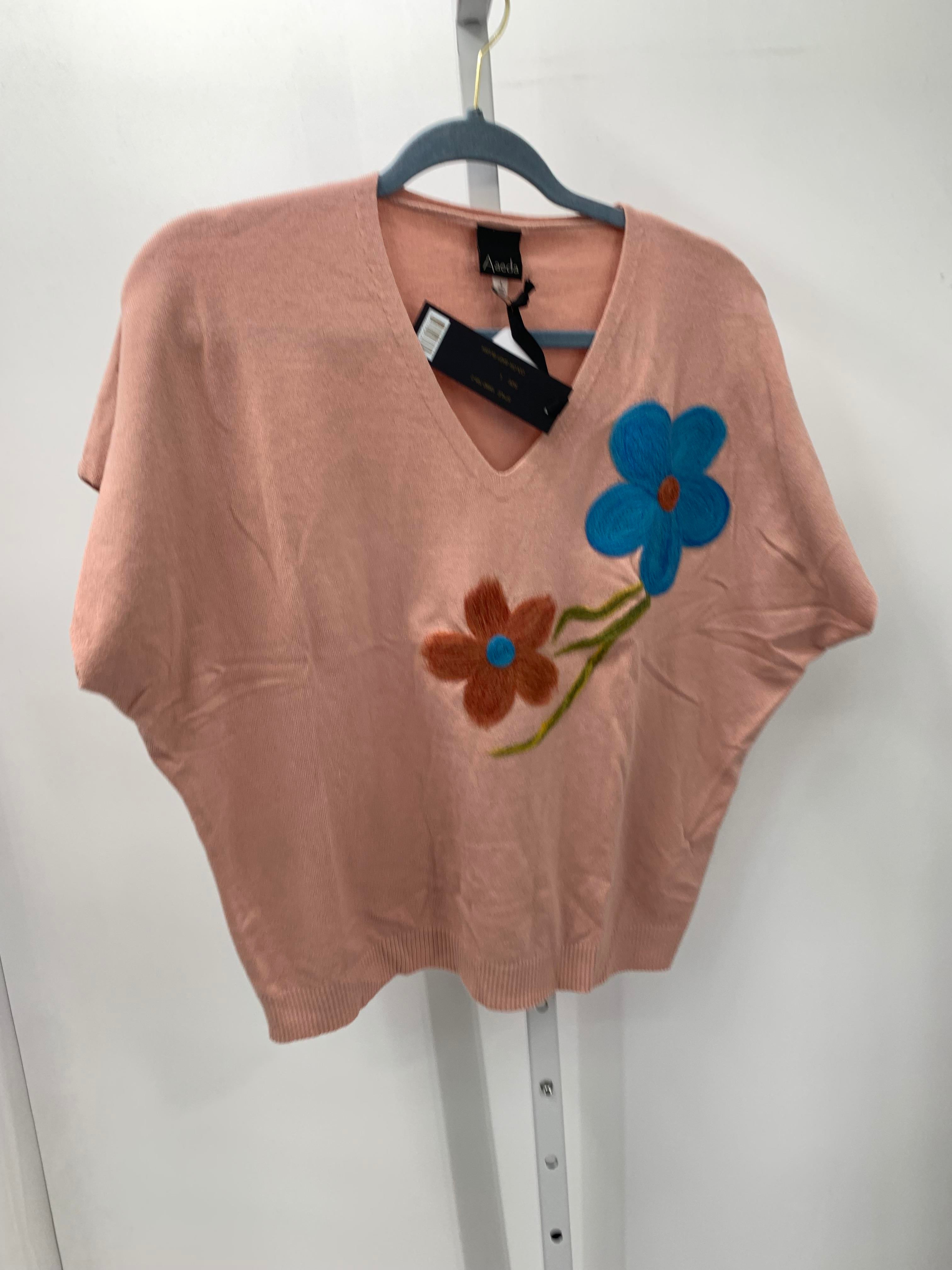 Size Large Misses Short Slv Sweater