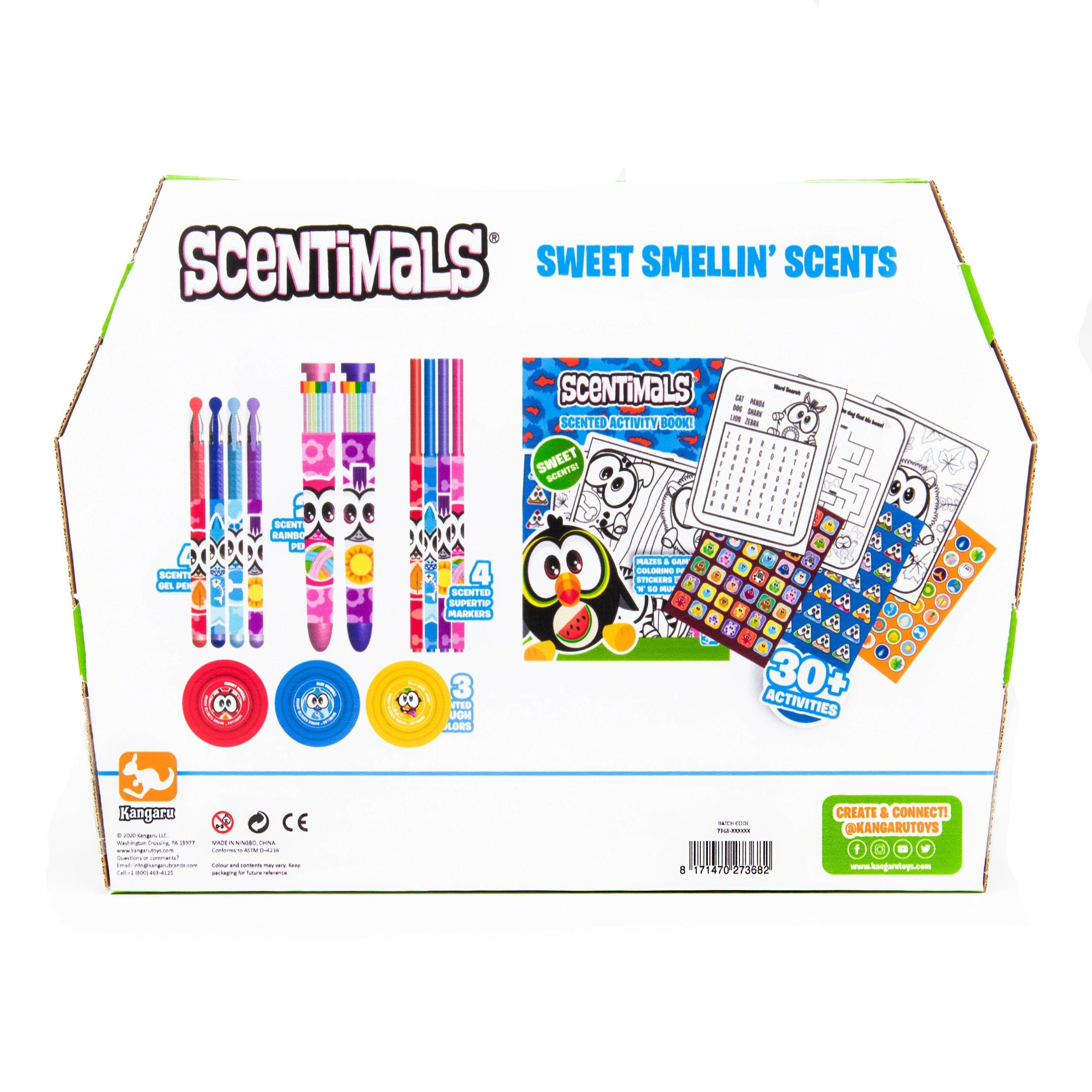 Scentimals Coloring Games & Doh Activities