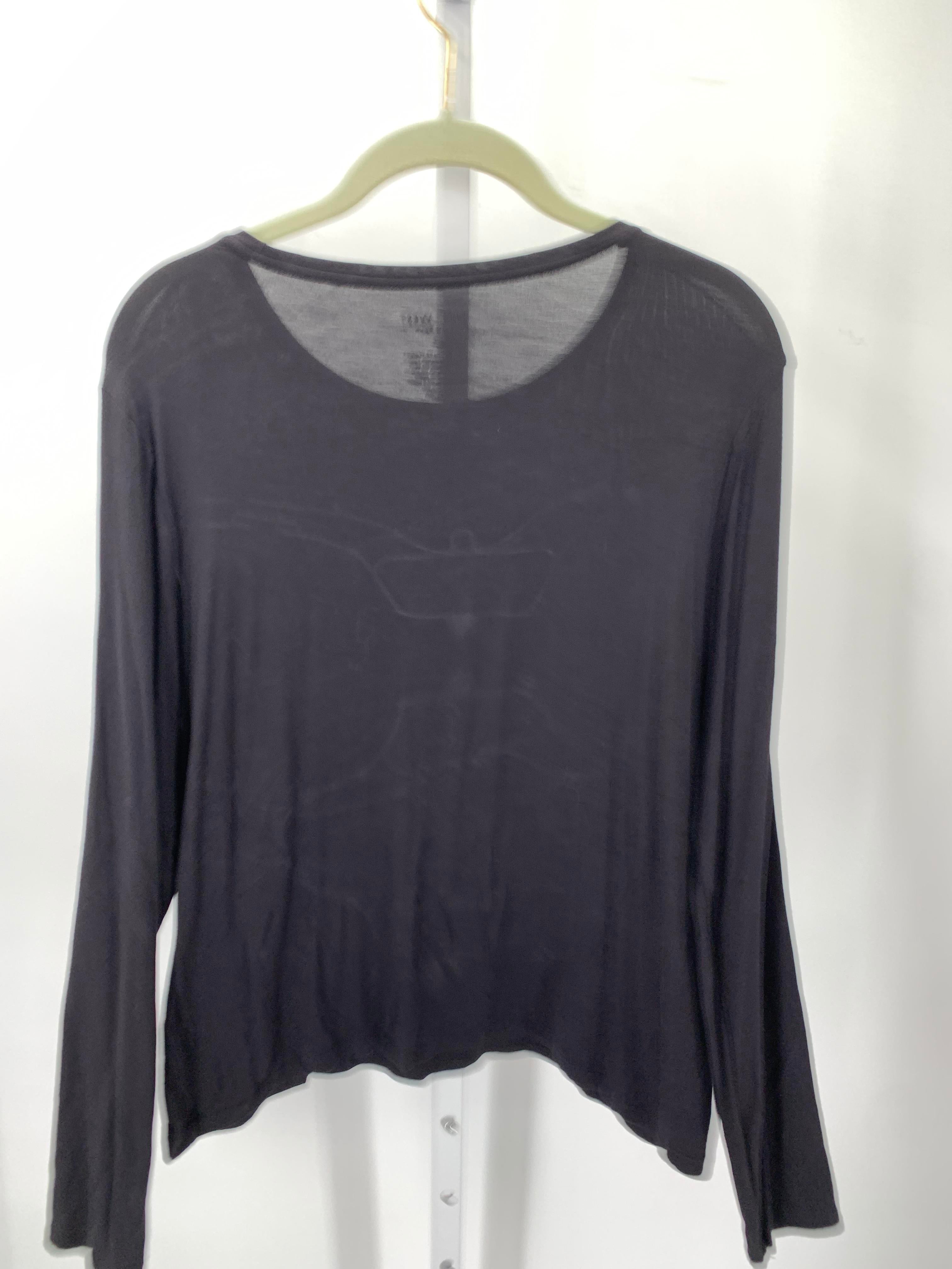 Nine West Size Large Misses Long Sleeve Shirt