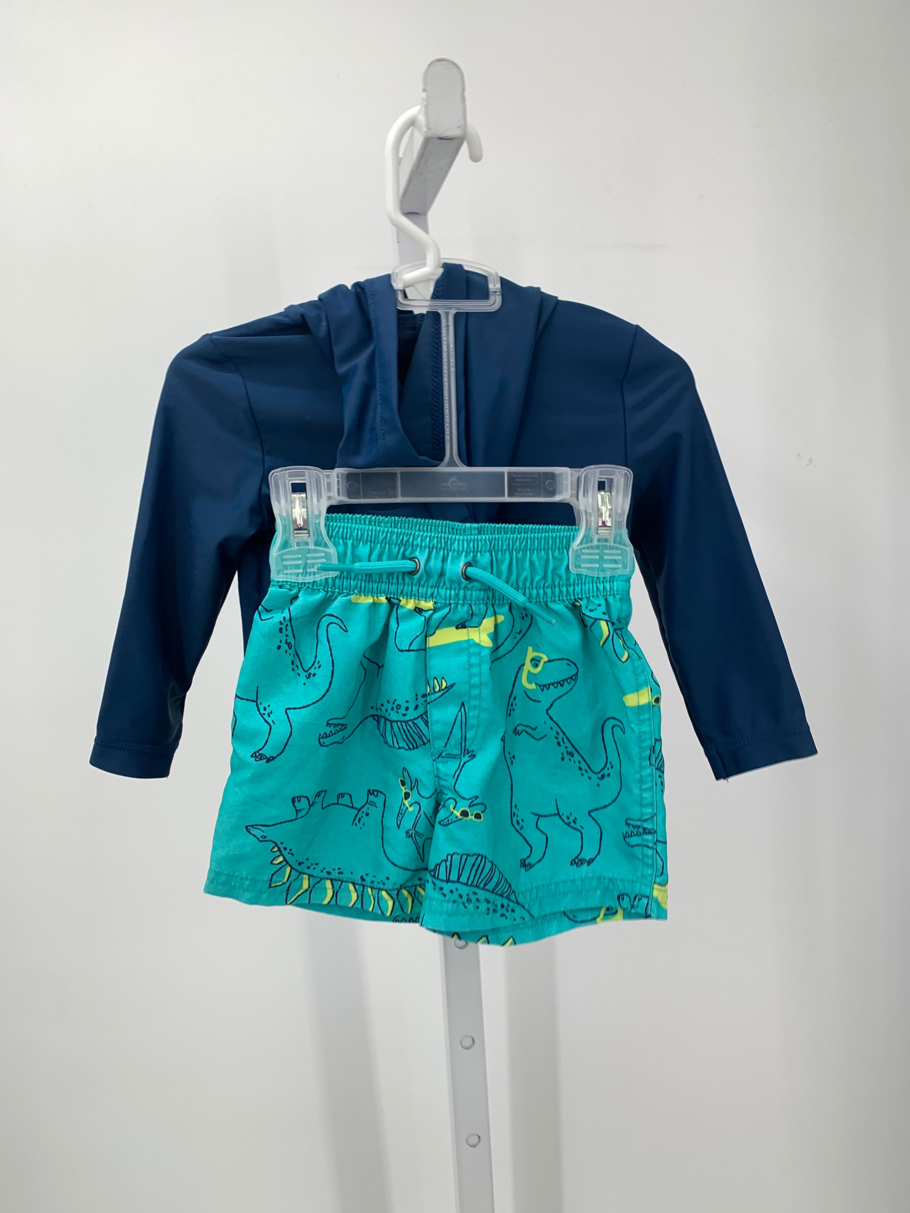 LONG SLV SHIRT DINO SHORTS