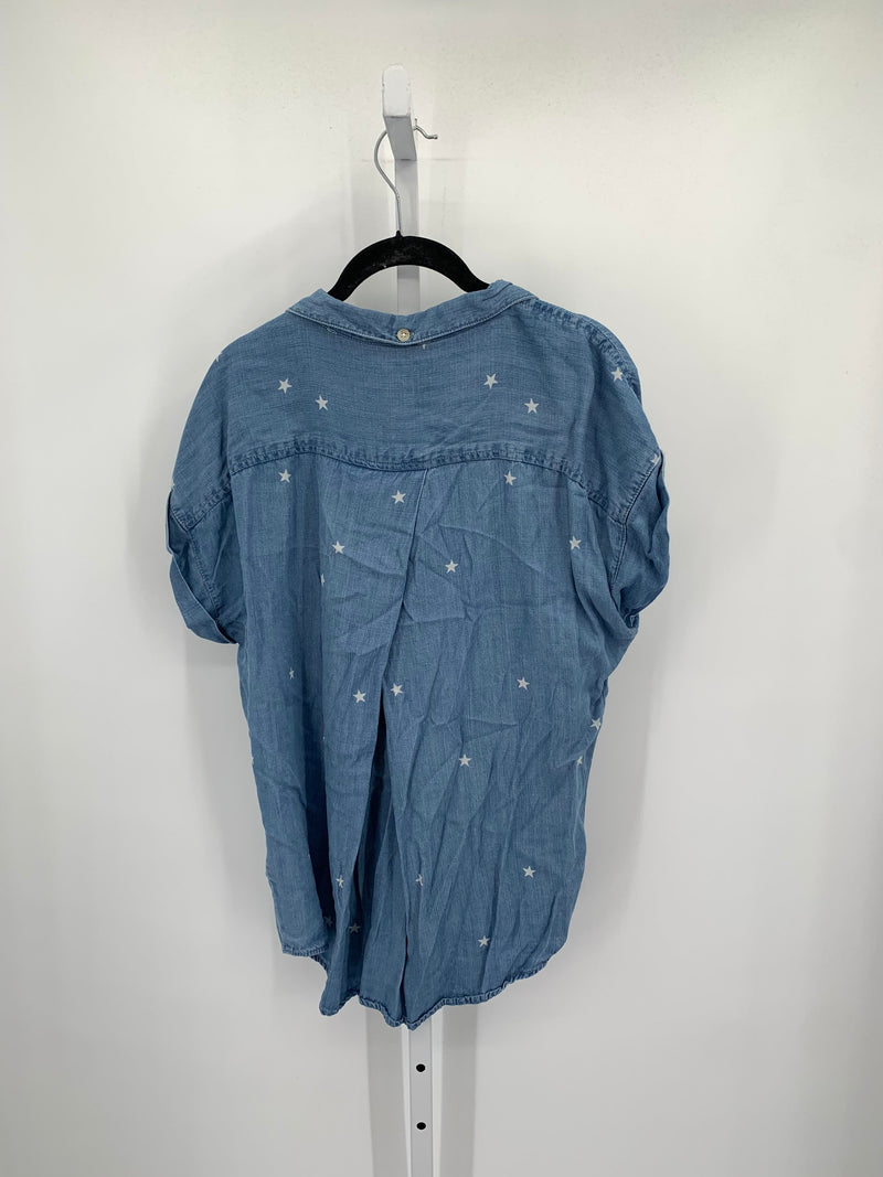 Mia & Tess Size Extra Large Misses Short Sleeve Shirt