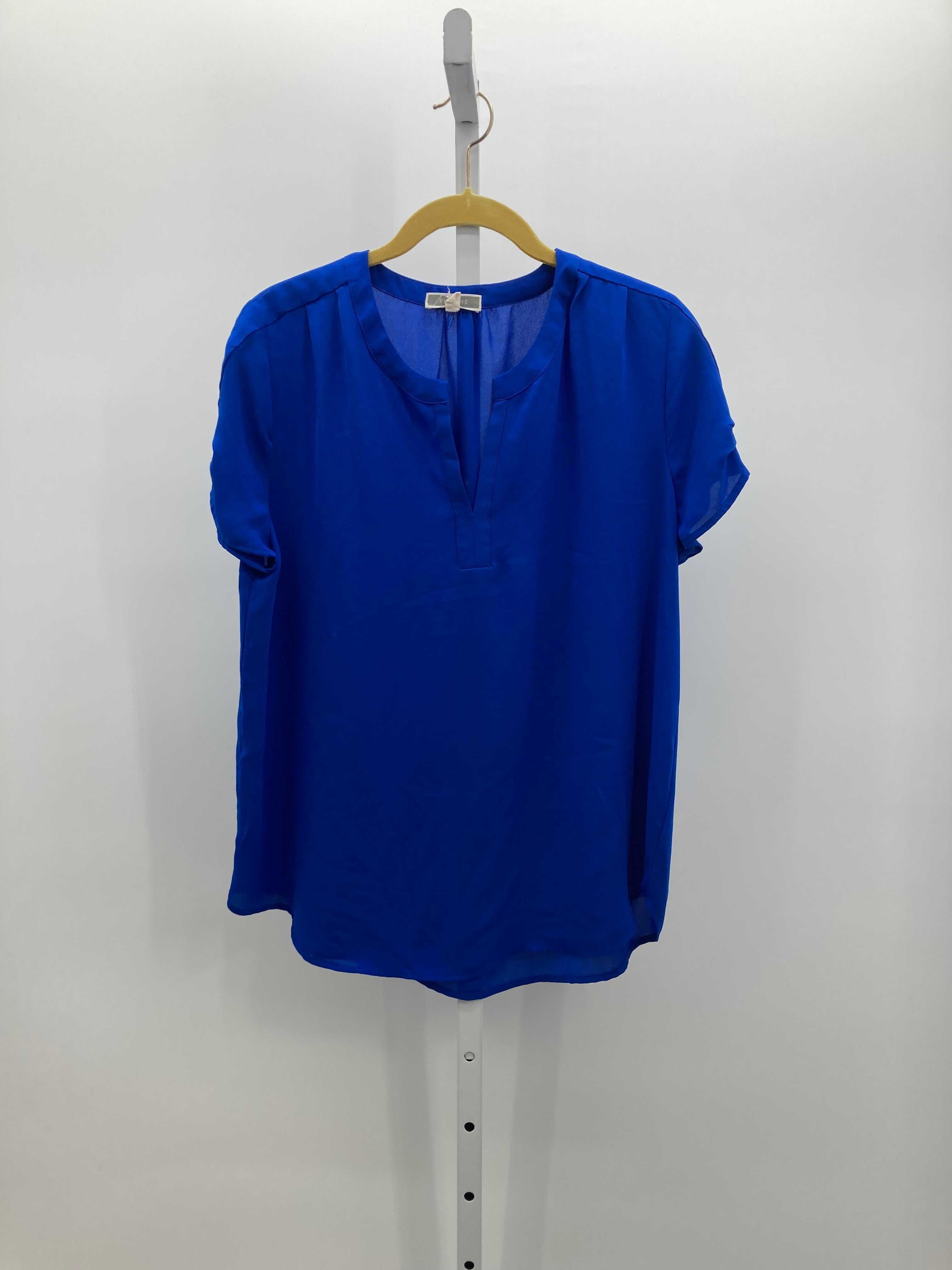 Pleione Size Small Misses Short Sleeve Shirt