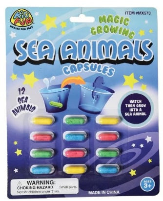 Magic Grow Sea Animal Capsules
