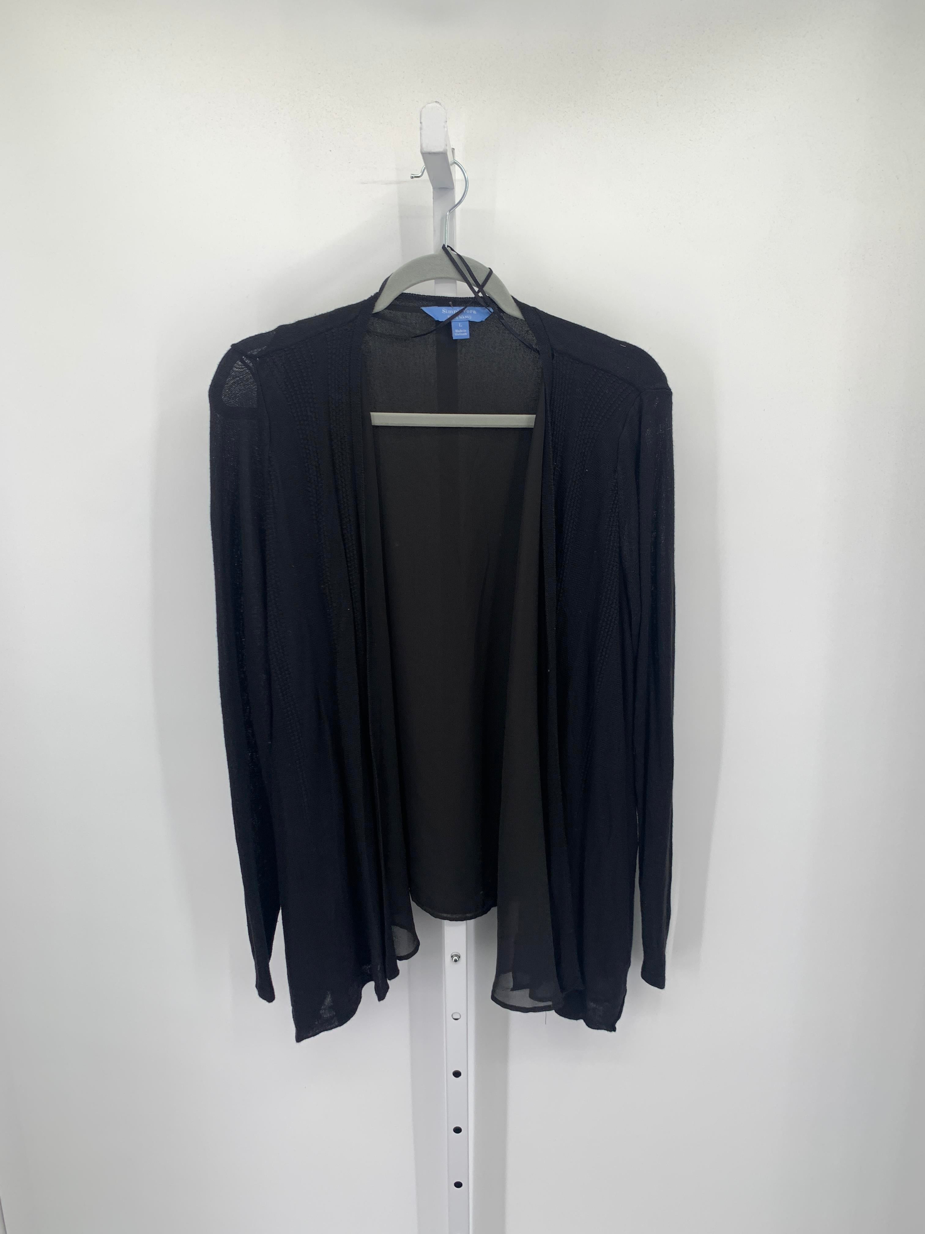 Vera Wang Size Large Misses Cardigan