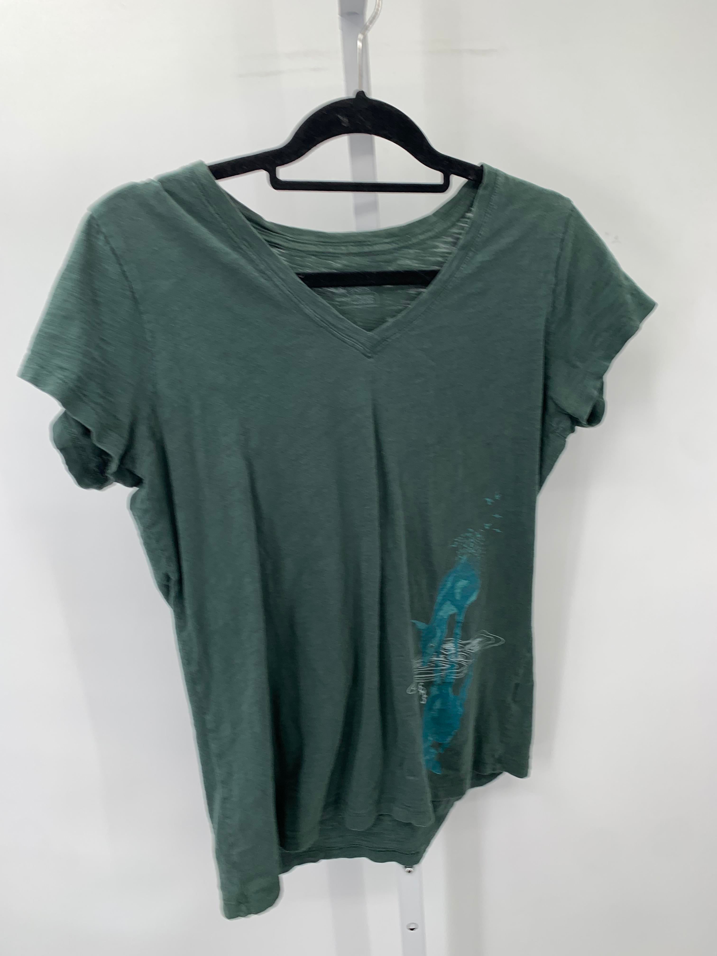 Eastern Mountain Size Large Misses Short Sleeve Shirt