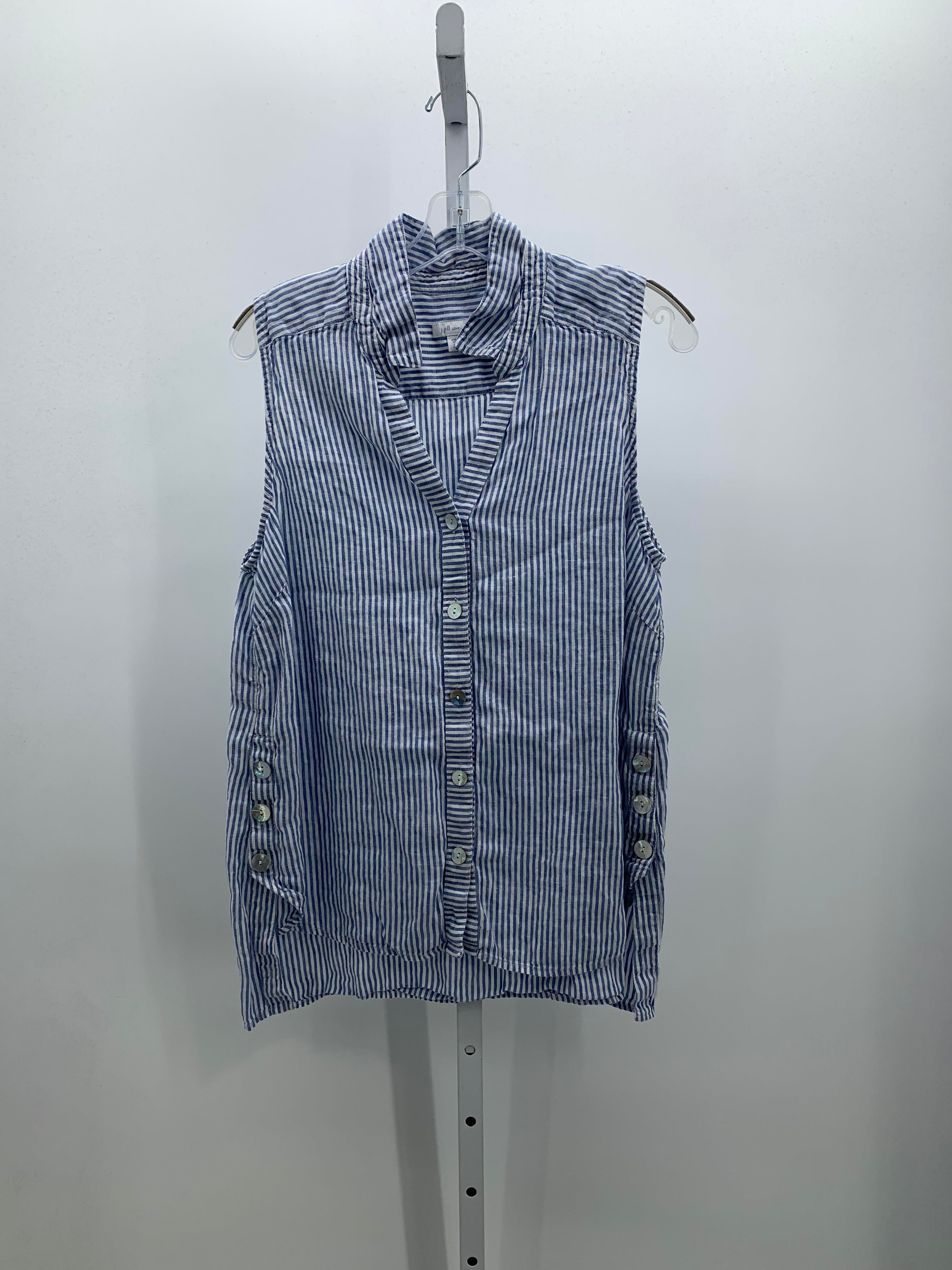 J-Jill Size Large Petite Petite Sleeveless Shirt