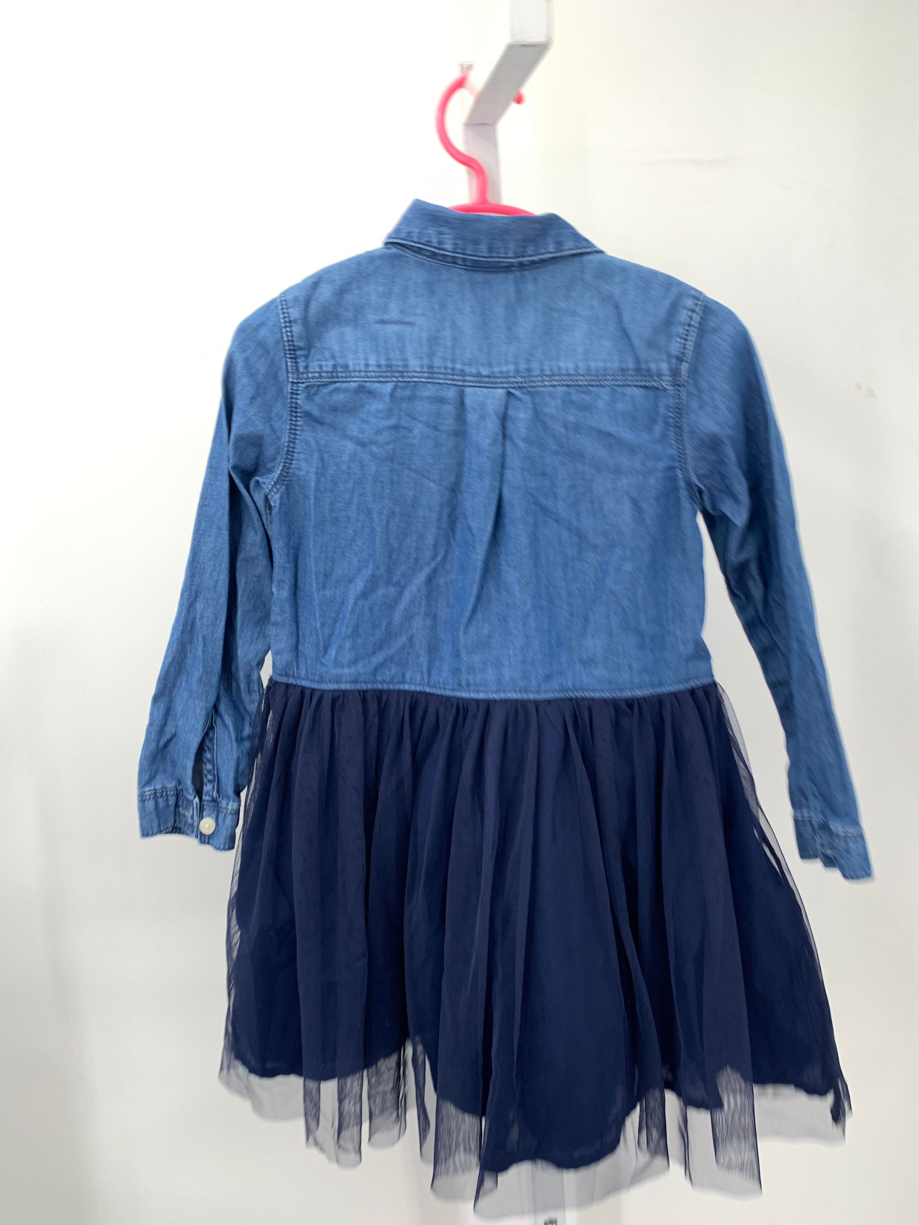 Osh Kosh Size 4T Girls Long Sleeve Dress