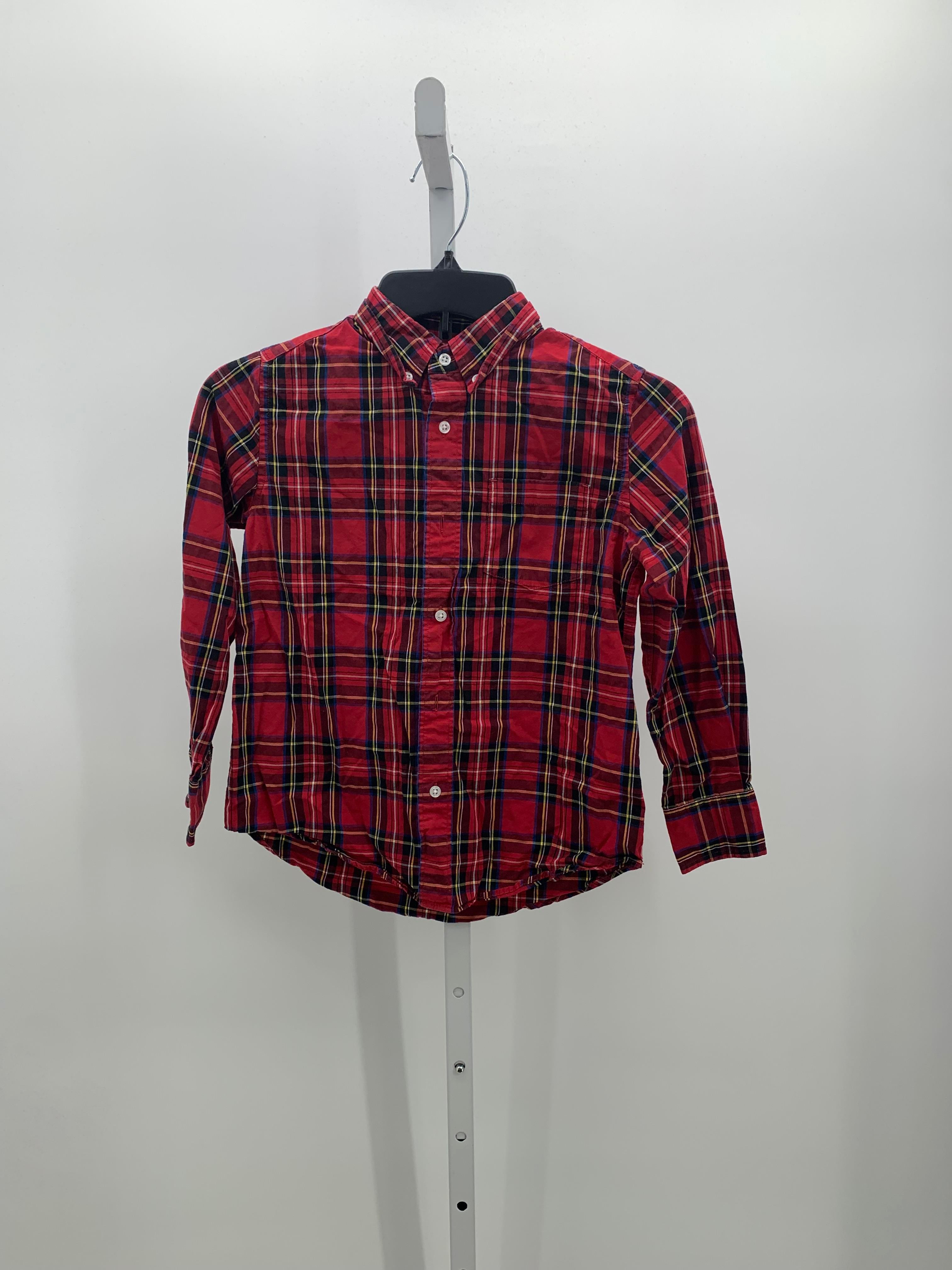 PLAID BTN DOWN