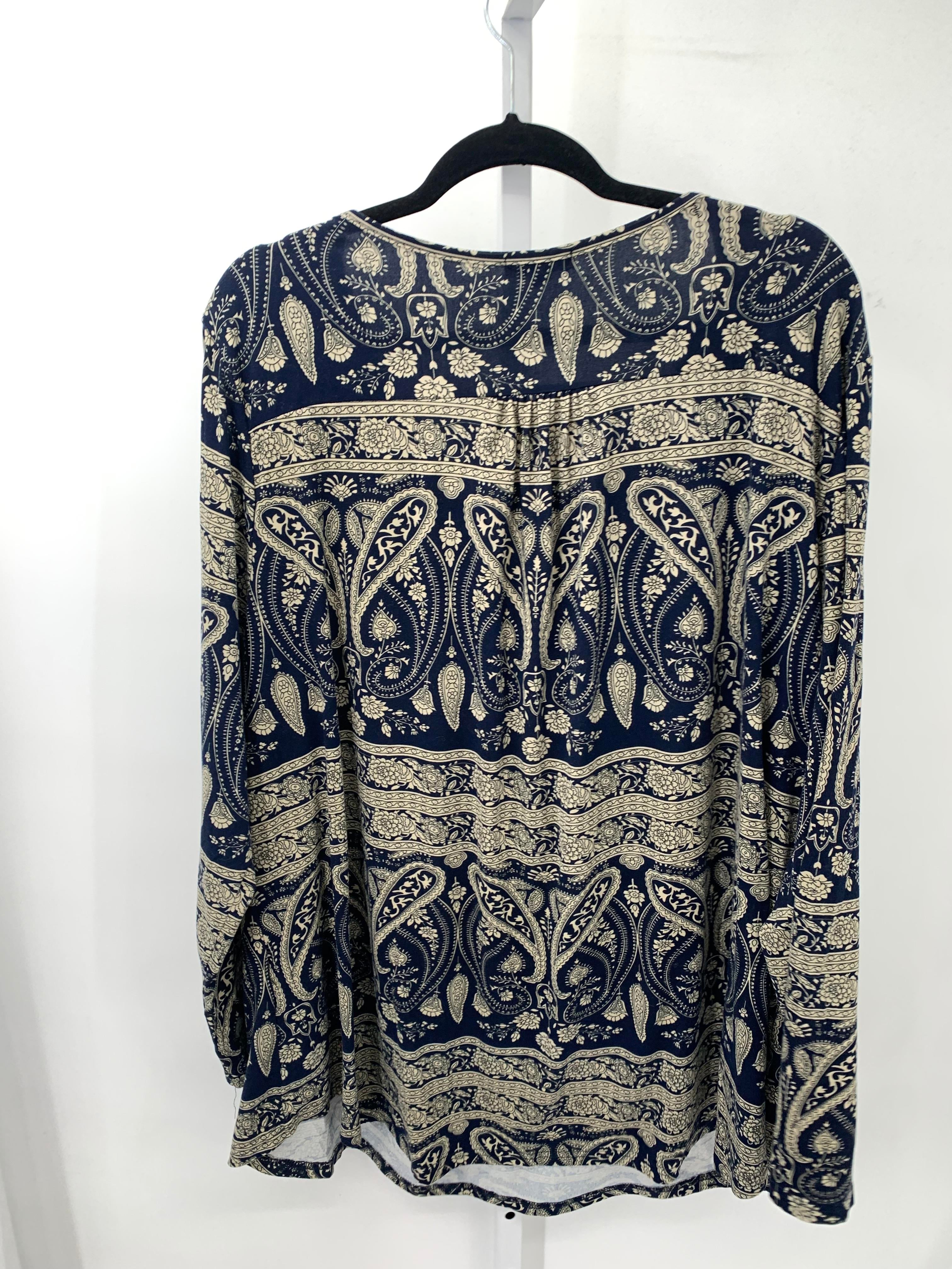 Size 4X Womens Long Sleeve Shirt
