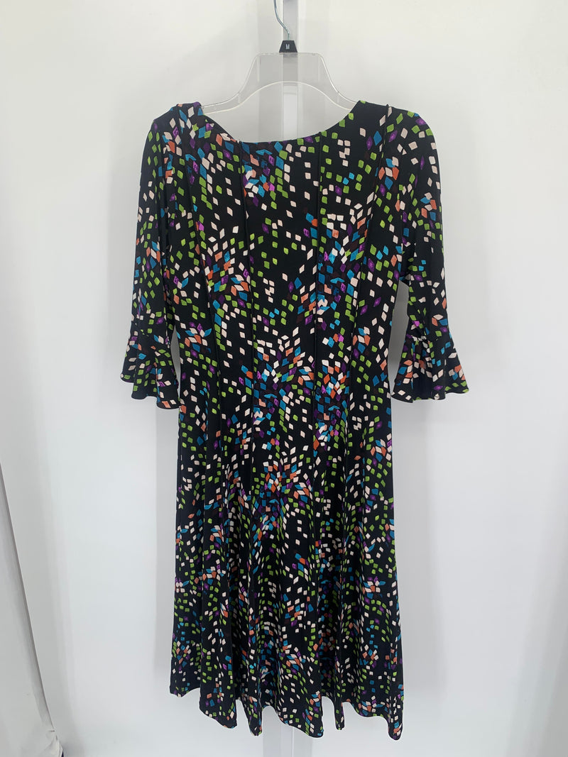 North Style Size 10 Misses 3/4 Sleeve Dress