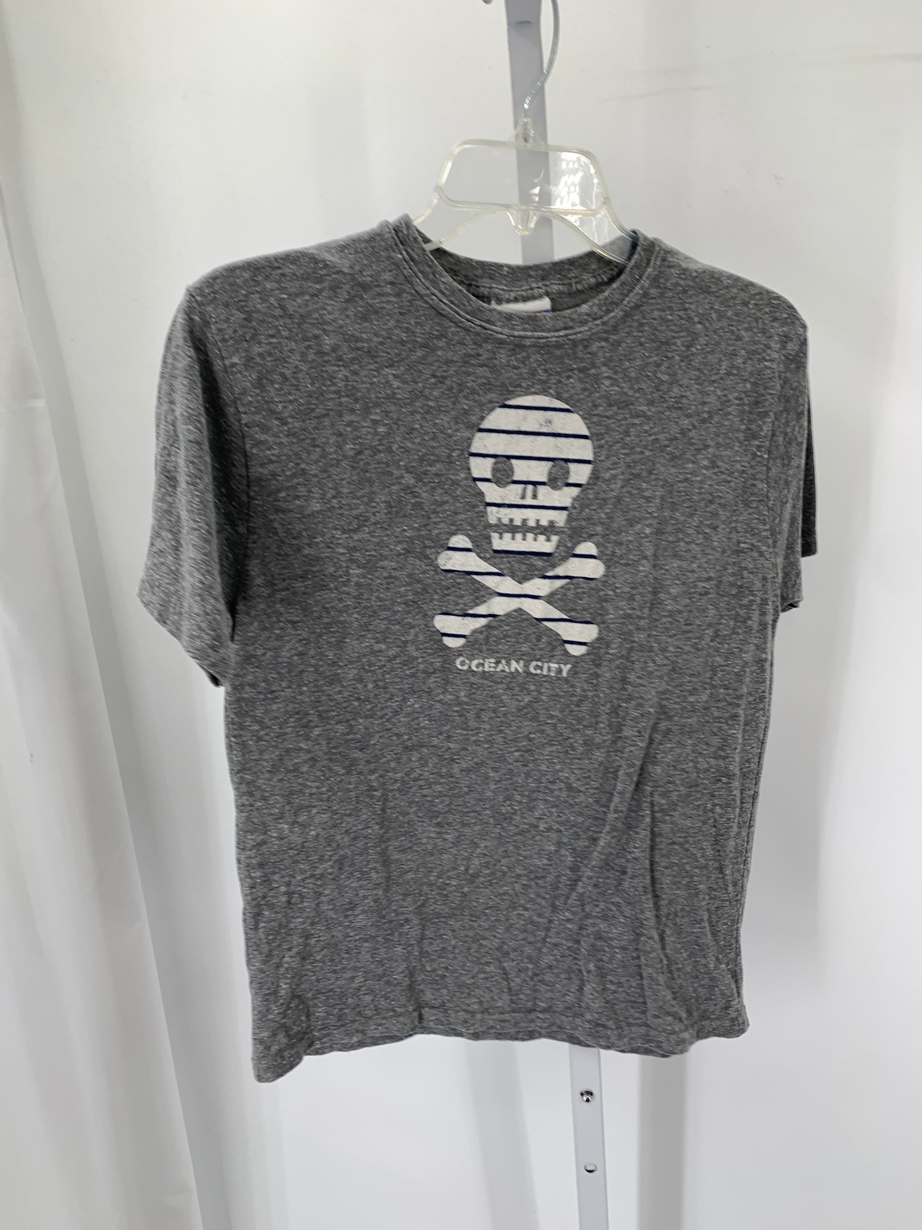 SKULL KNIT TEE.