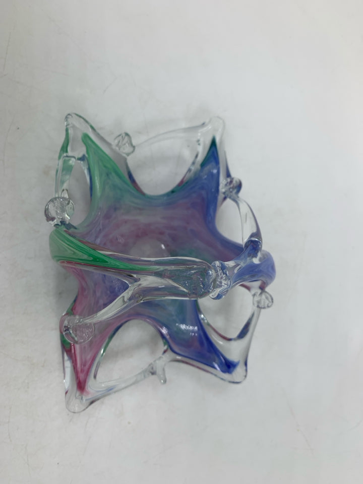 BLUE, PINK/ GREEN BOWL.