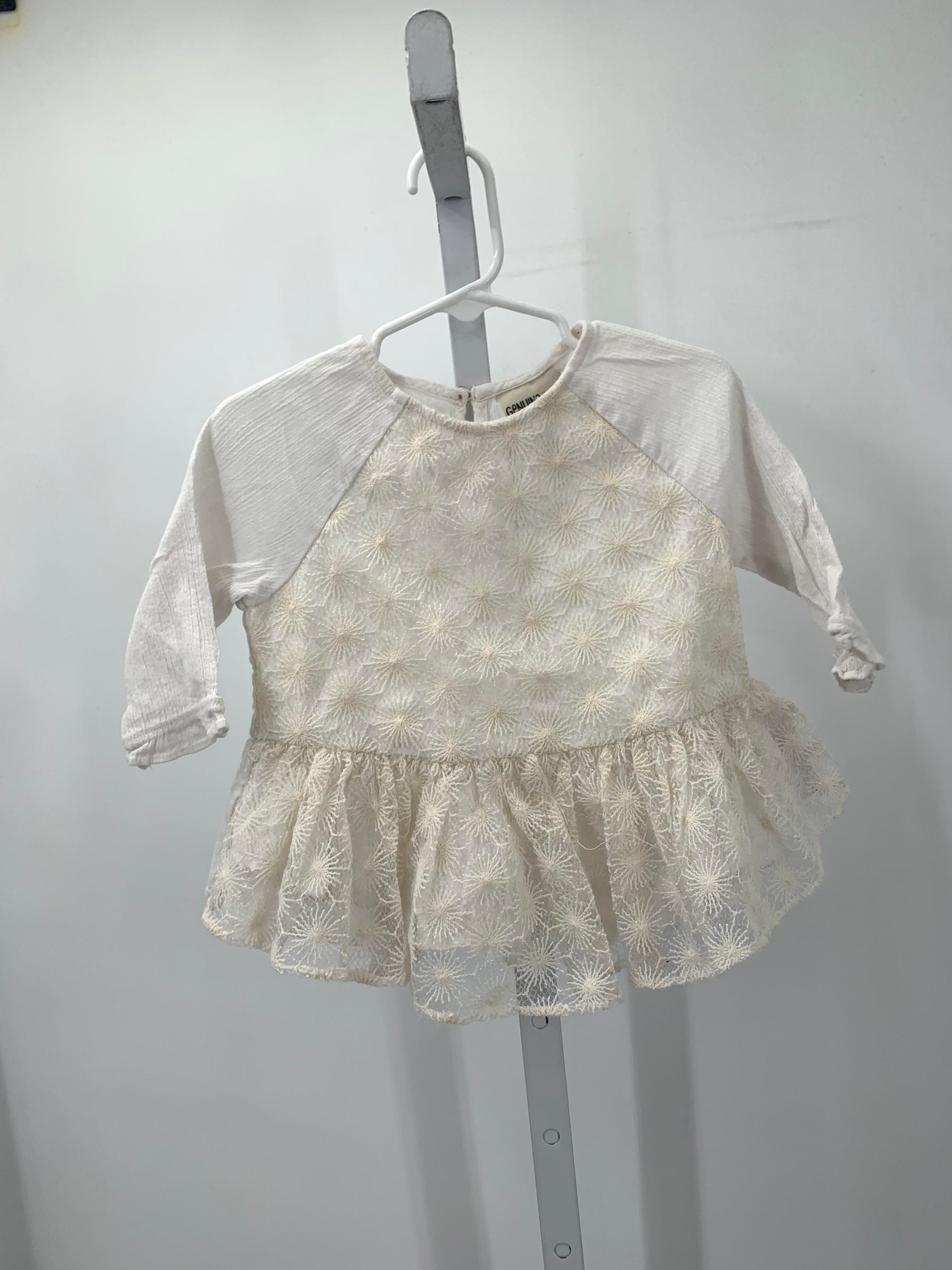 Genuine Kids Size 4T Girls Long Sleeve Shirt