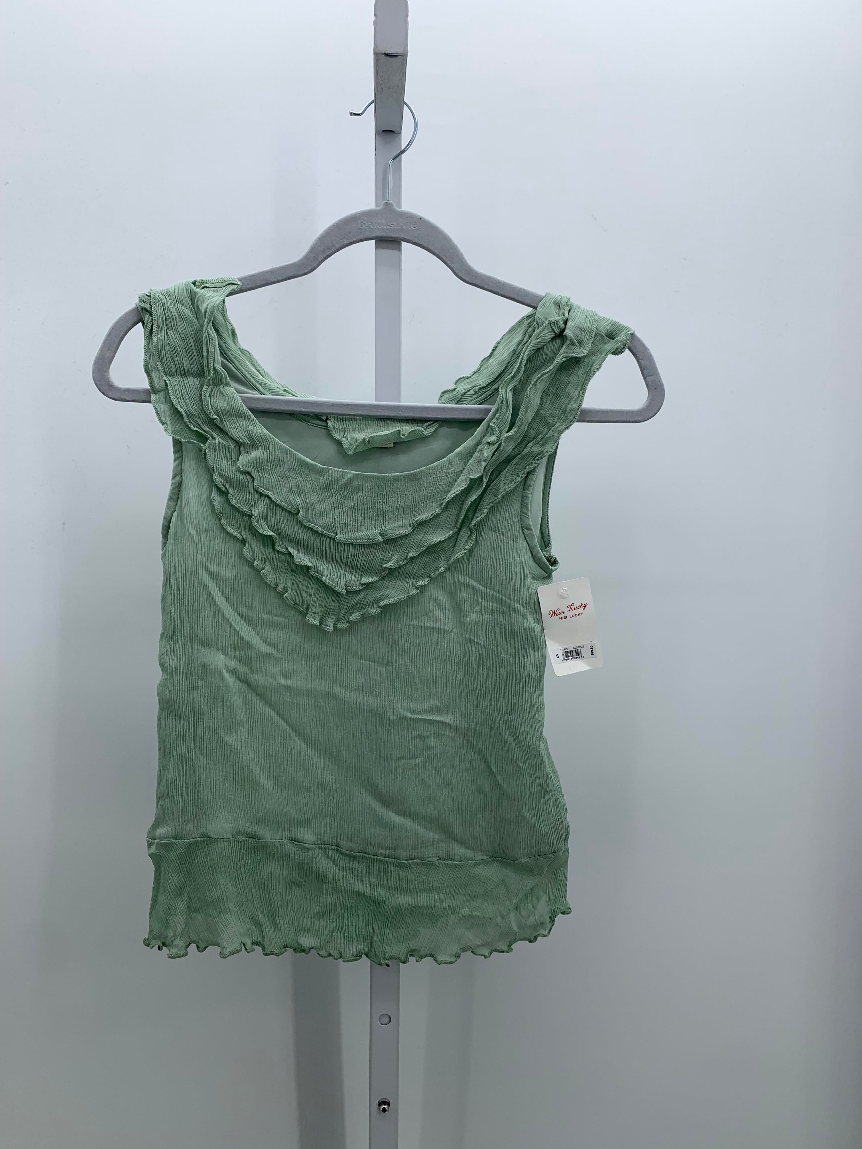 Lucky Brand Size X Small Misses Sleeveless Shirt