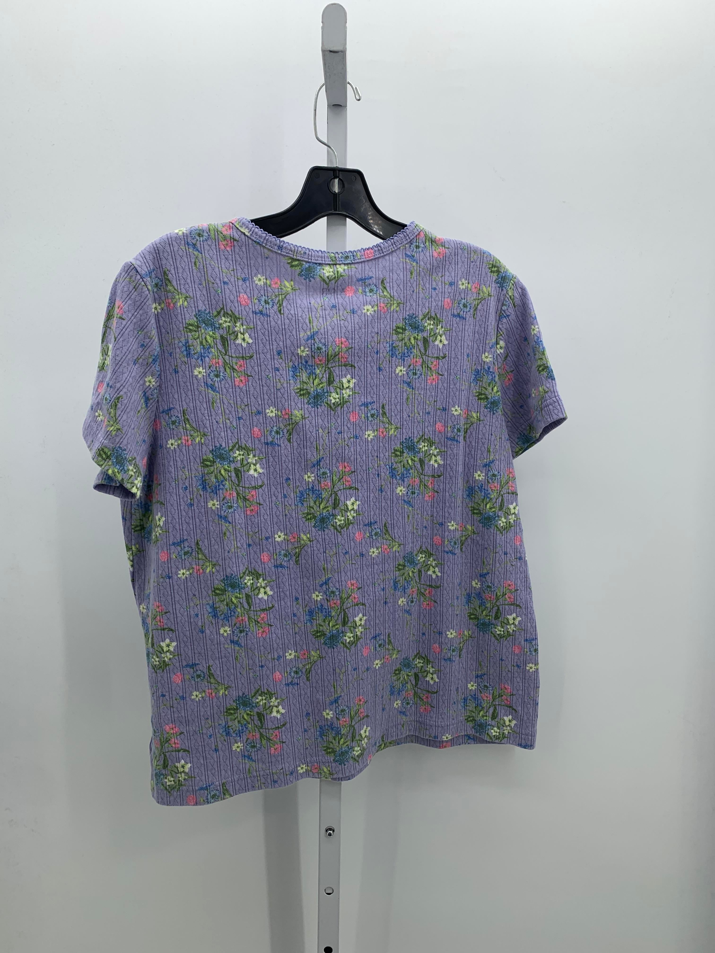 Blair Size Large Misses Short Sleeve Shirt