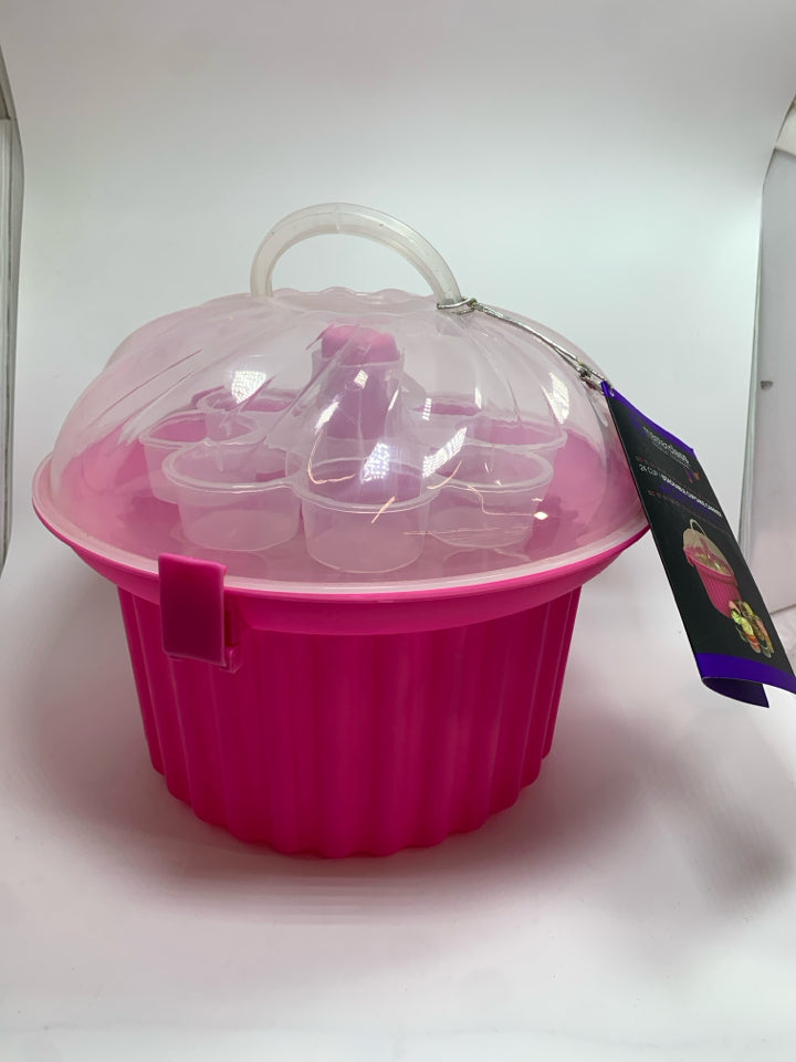 NWT 24 CUP STACKABLE CUPCAKE CARRIER.
