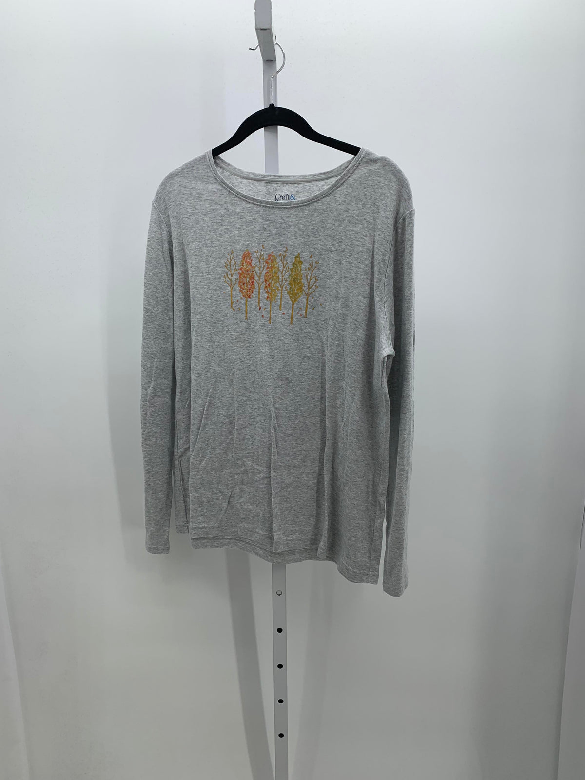 Croft & Barrow Size Extra Large Misses Long Sleeve Shirt