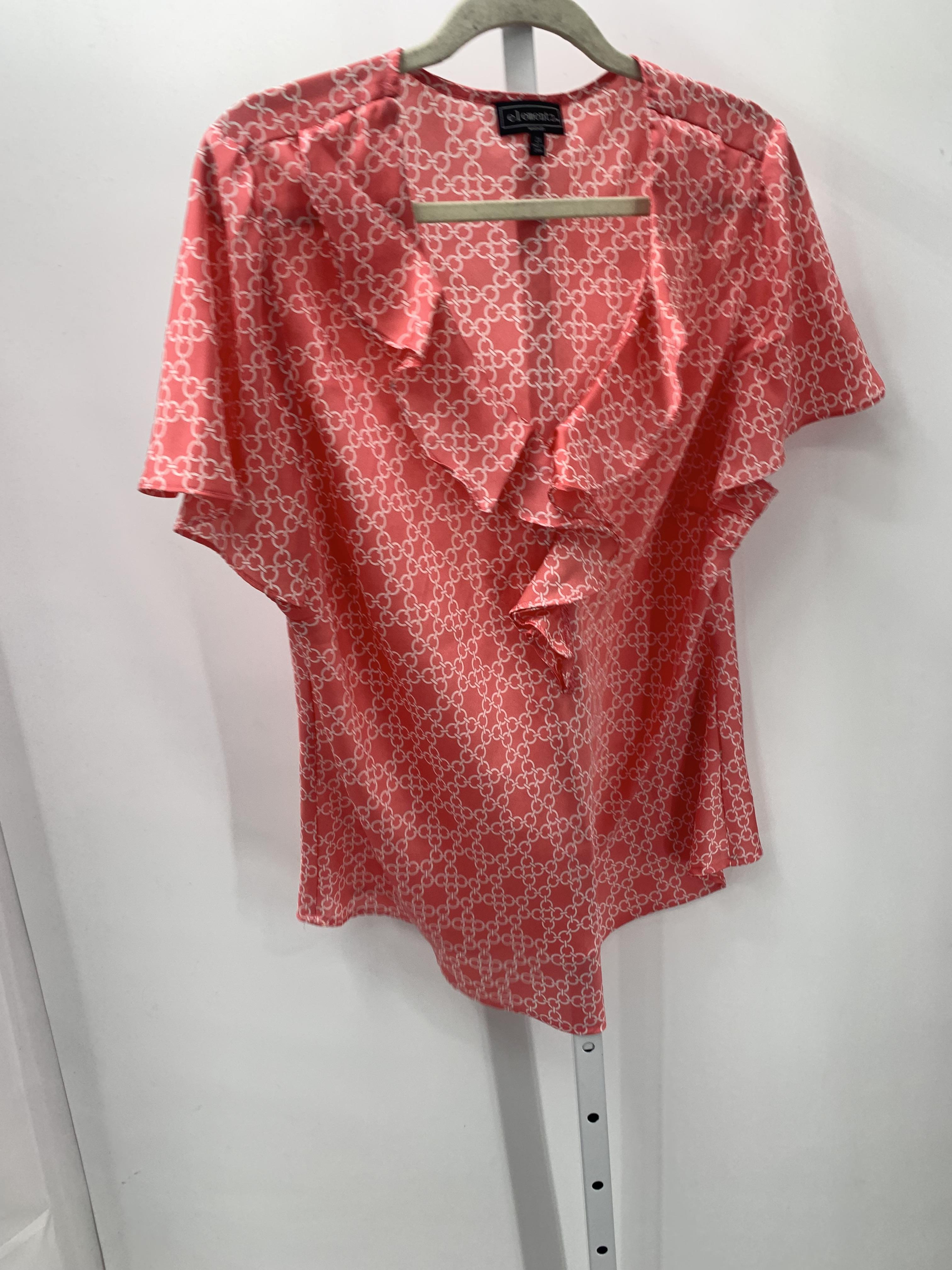 Elementz Size 2X Womens Short Sleeve Shirt