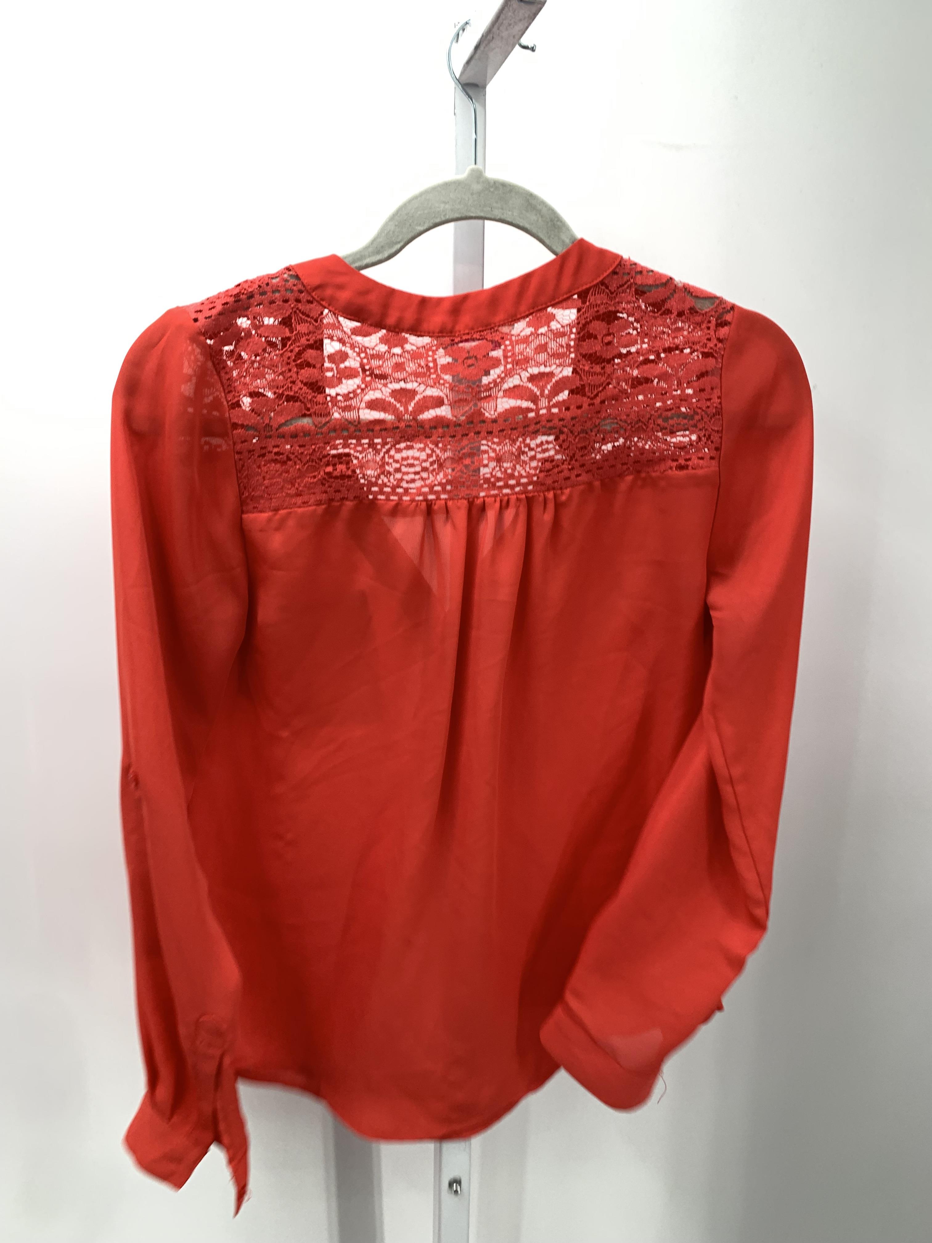 Candies Size Small Juniors Long Sleeve Shirt