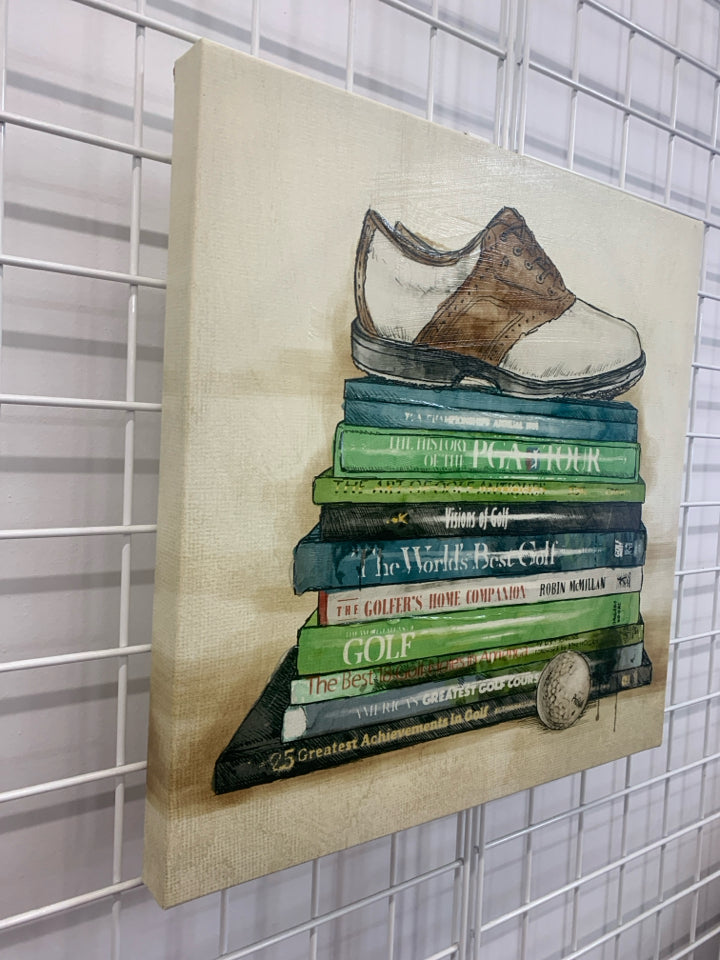 GOLF THEME WALL CANVAS.