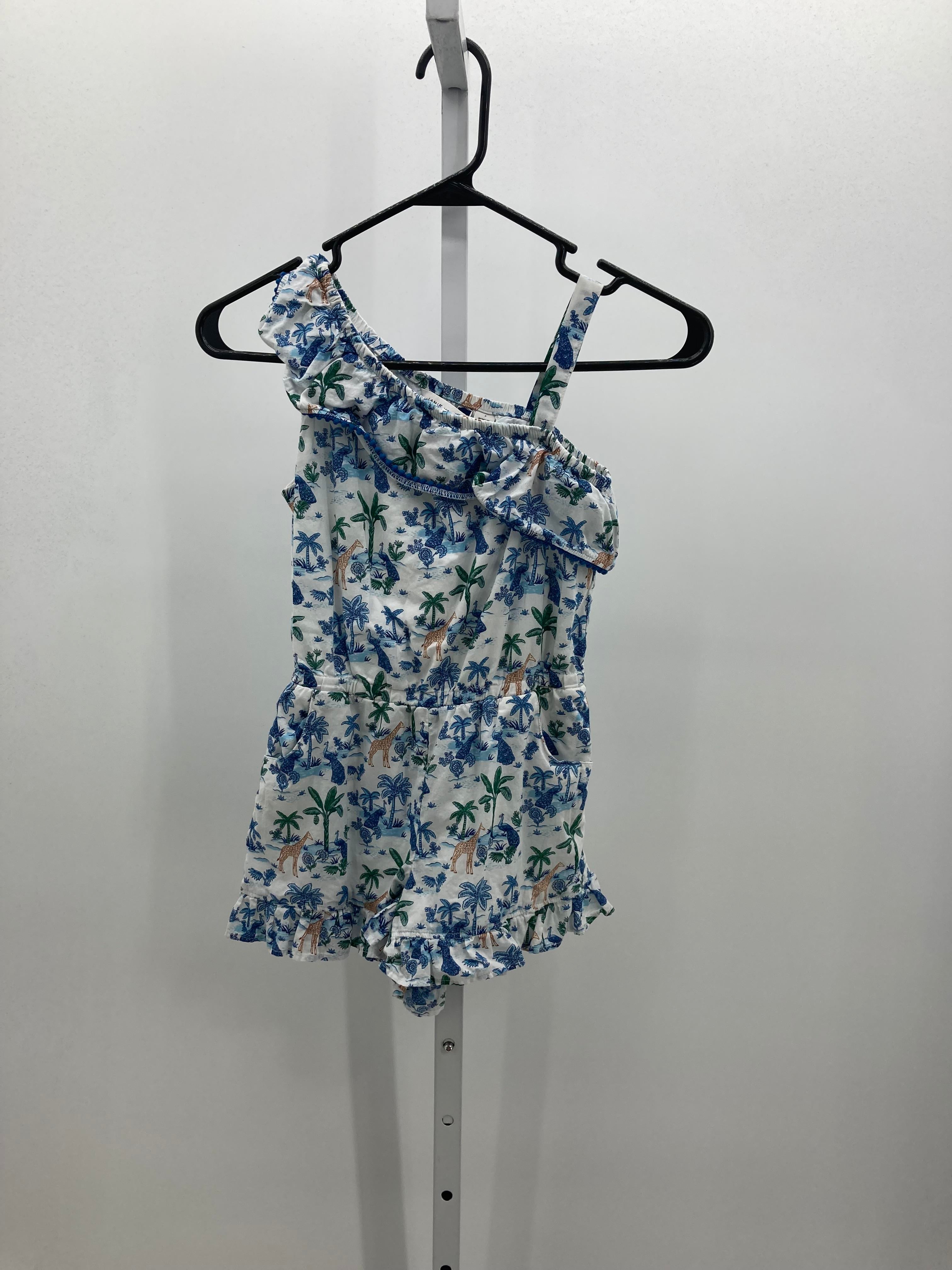 GIRAFFE ONE SHOULDER SHORT ROMPER