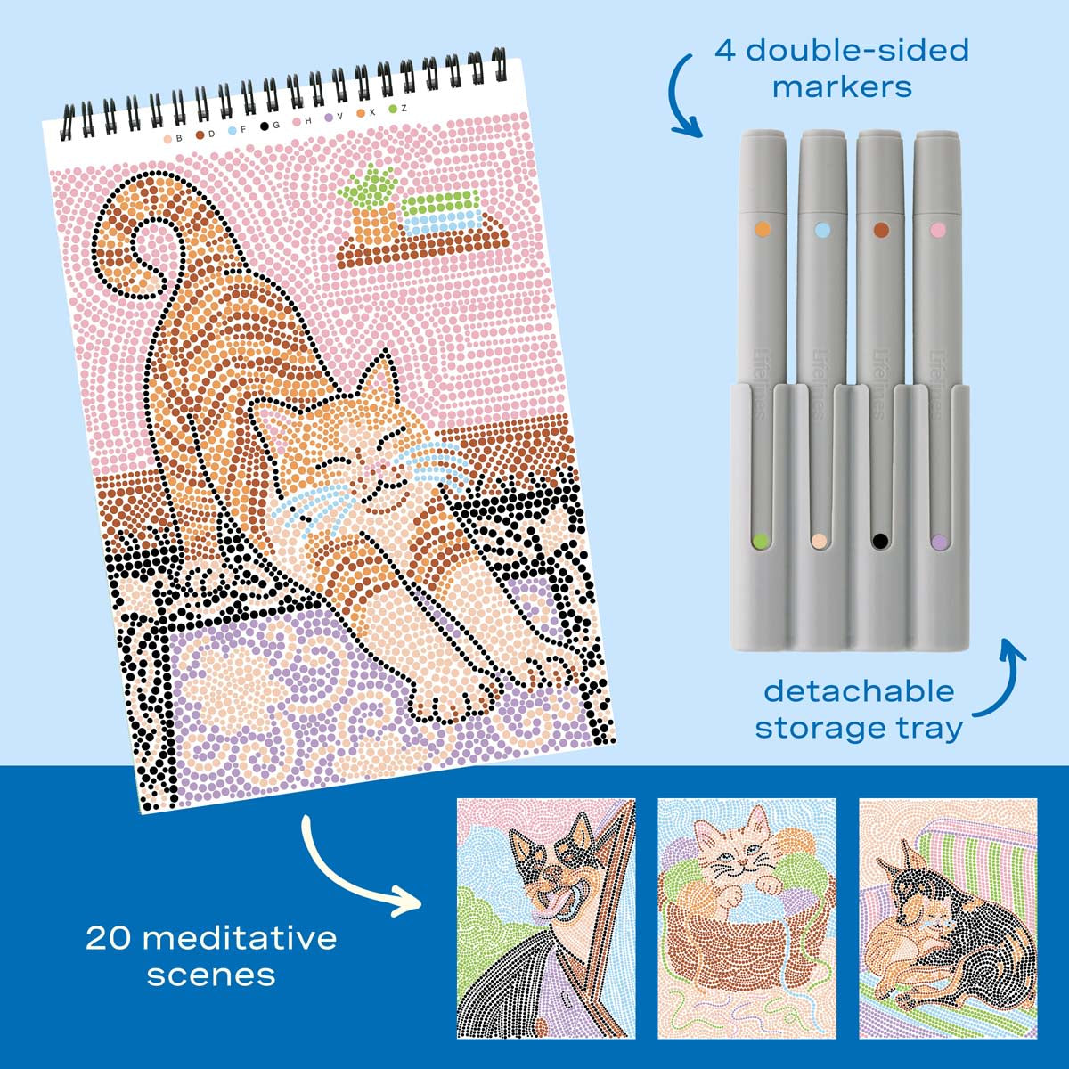 New FlowArt Dot-By-Letter, Wags & Whiskers