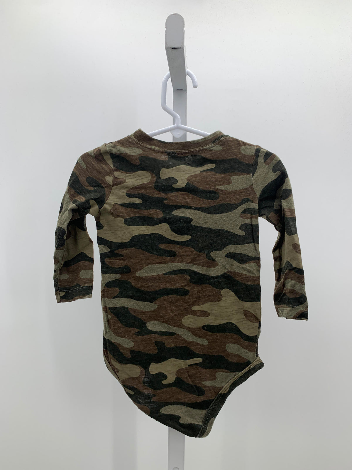 HENLEY CAMO KNIT