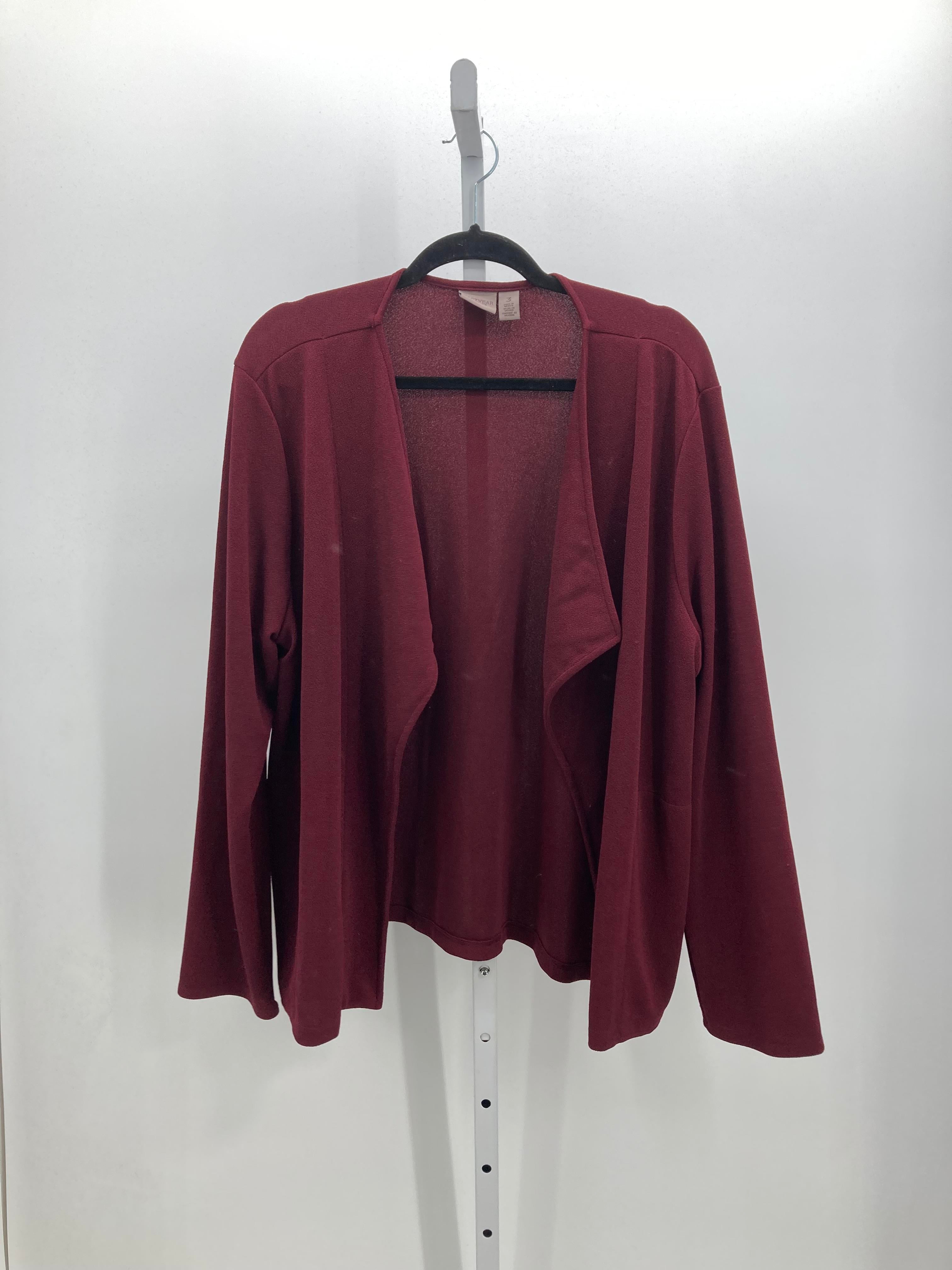 Chico's Size Large Misses Cardigan