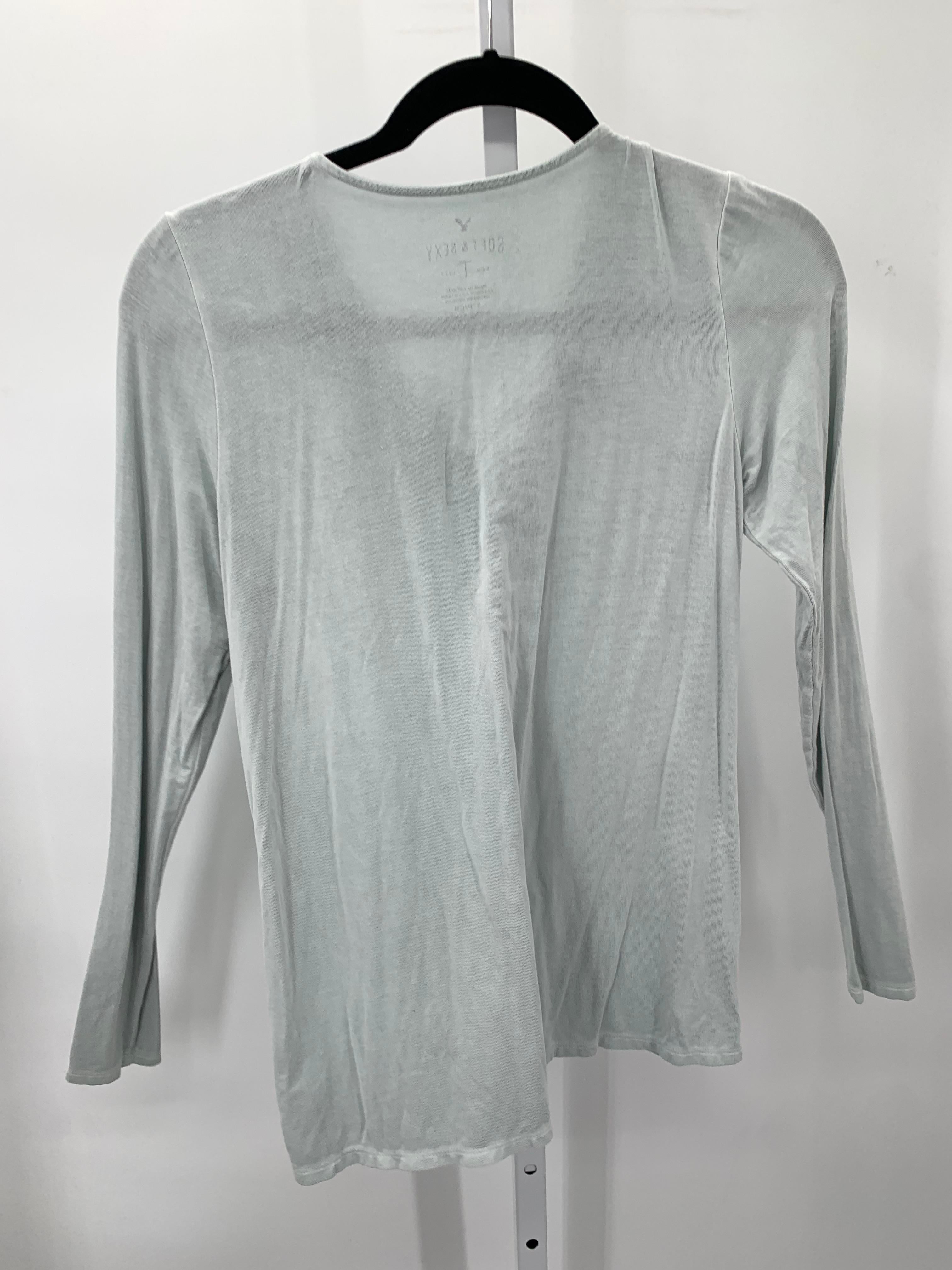American Eagle Size Small Juniors Long Sleeve Shirt
